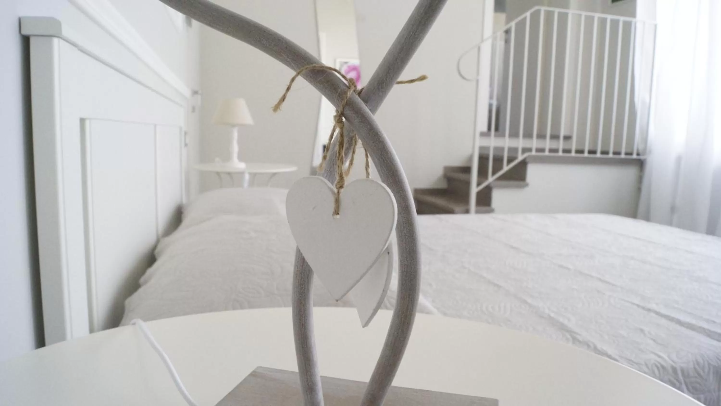 Bed in LA DAMA ROOM&BREAKFAST