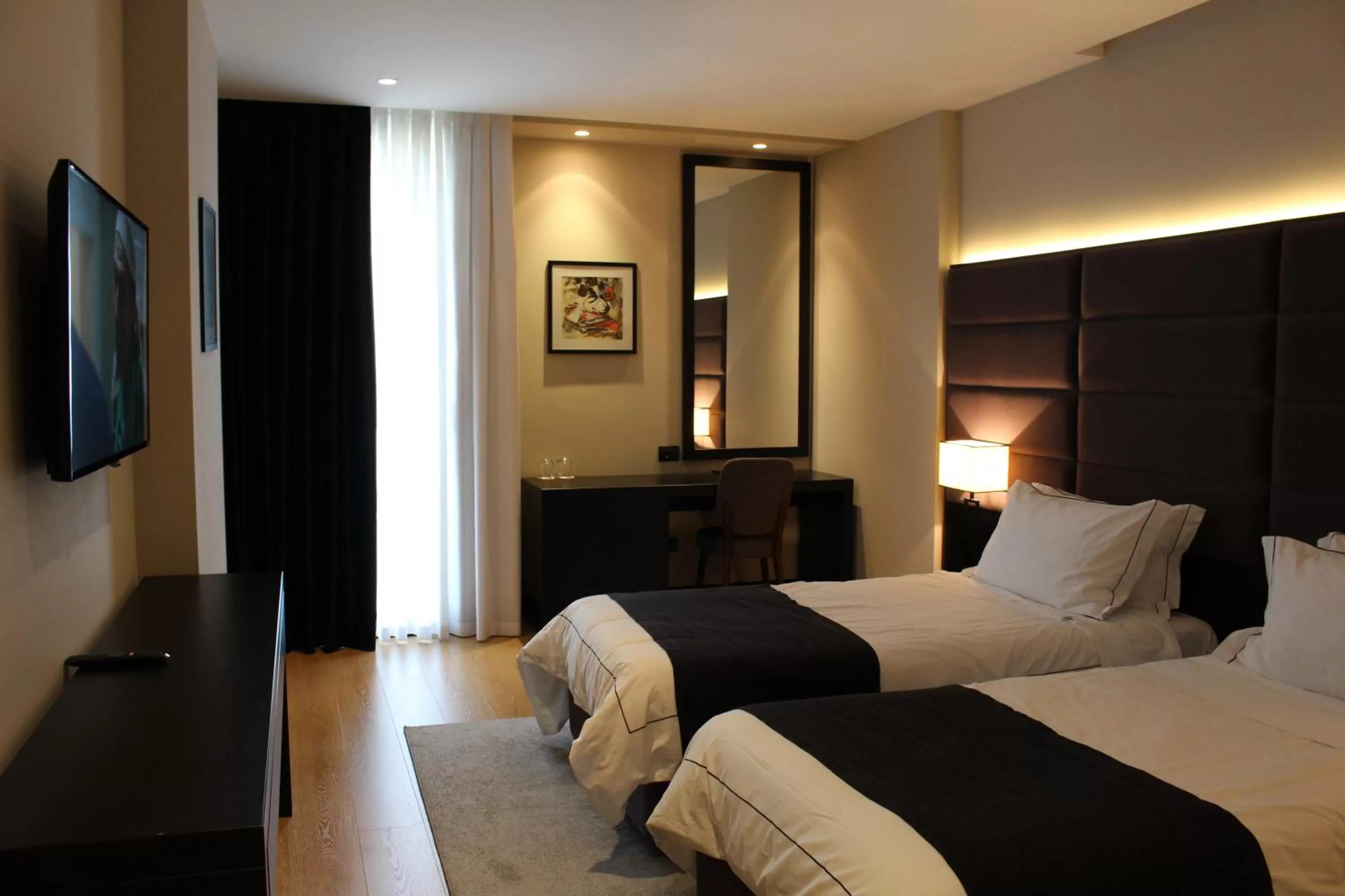 Bed in Privilege Hotel & Spa