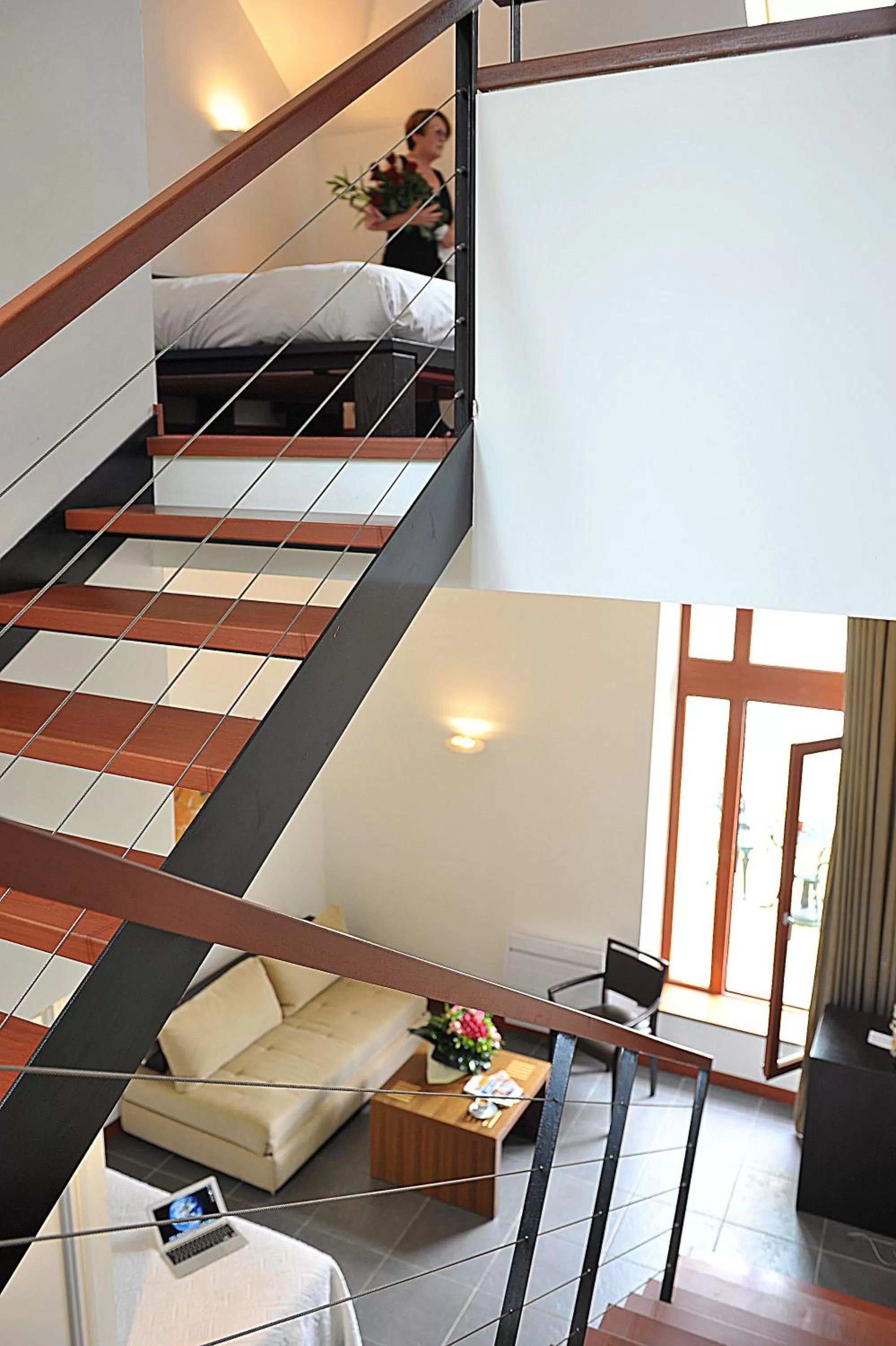 Living room, Bed in Château de Bellefontaine - Teritoria