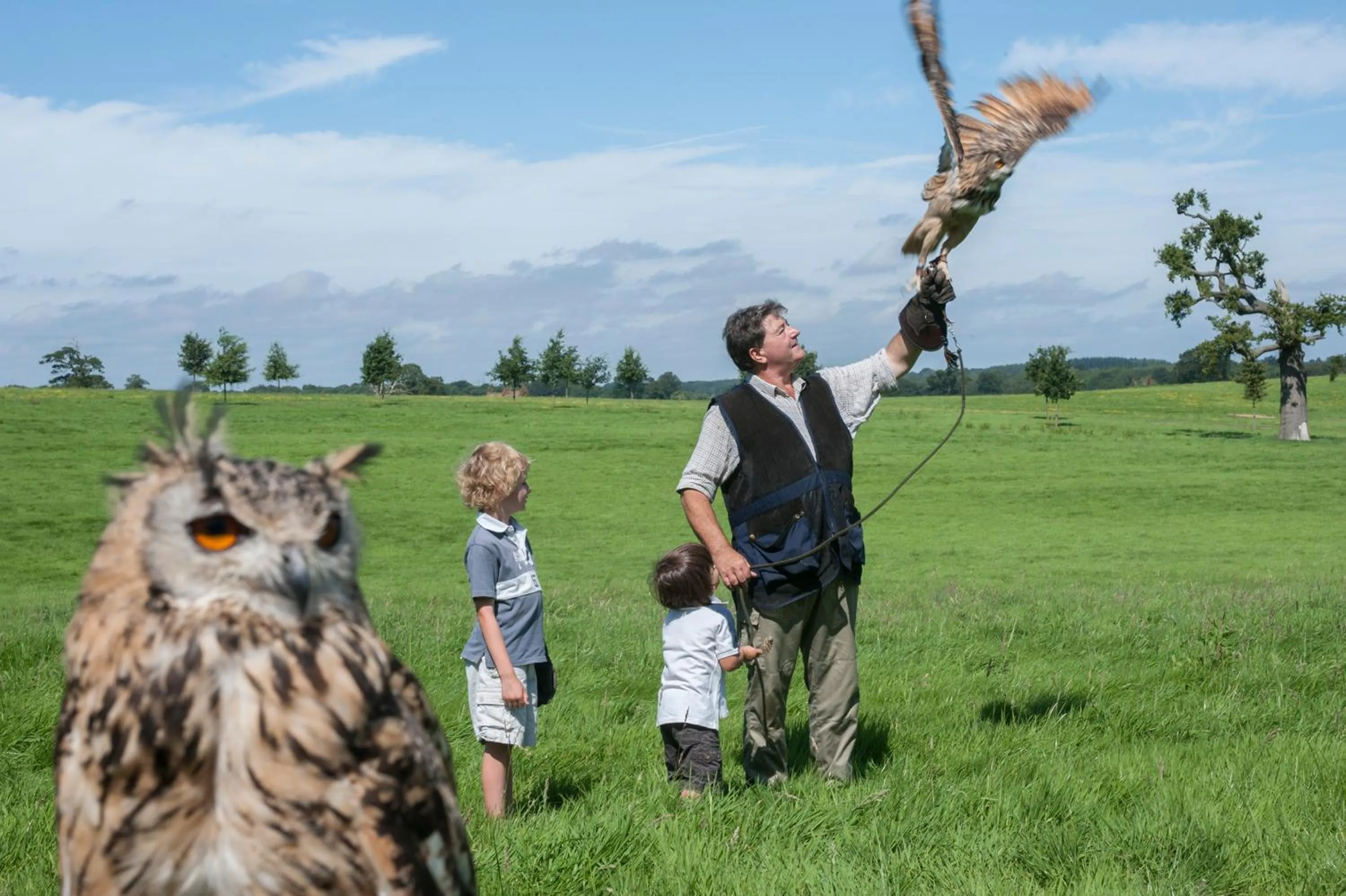 People in Four Seasons Hotel Hampshire