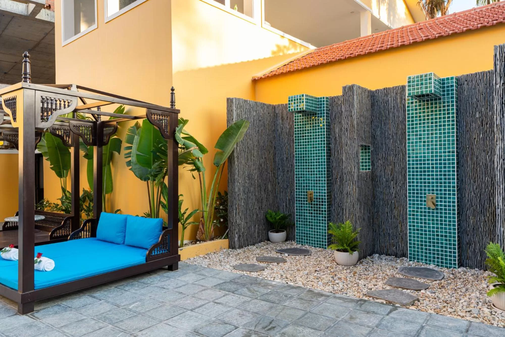 Swimming pool in La Charm Hoi An Hotel & Spa