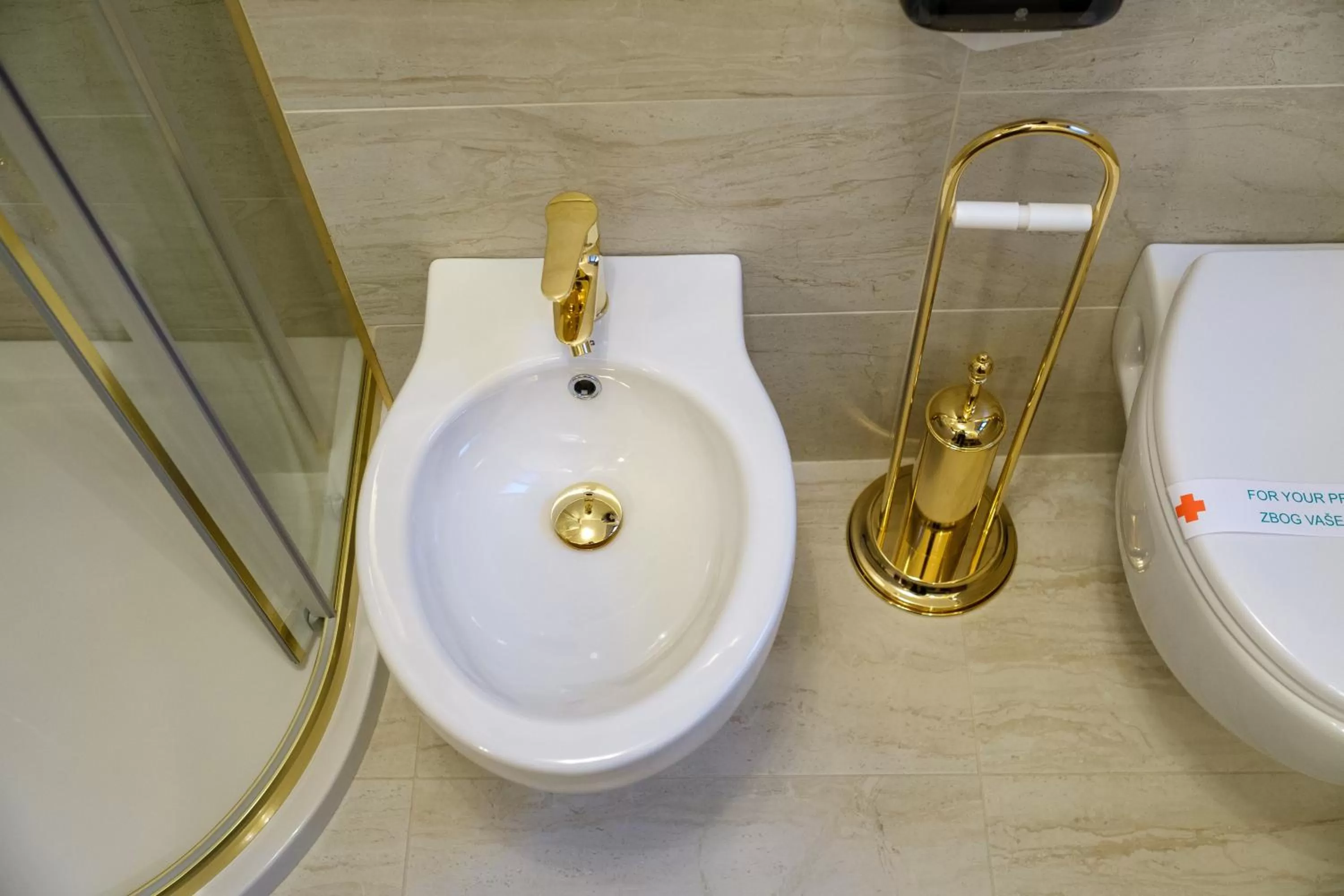 Bathroom in Integra Hotel