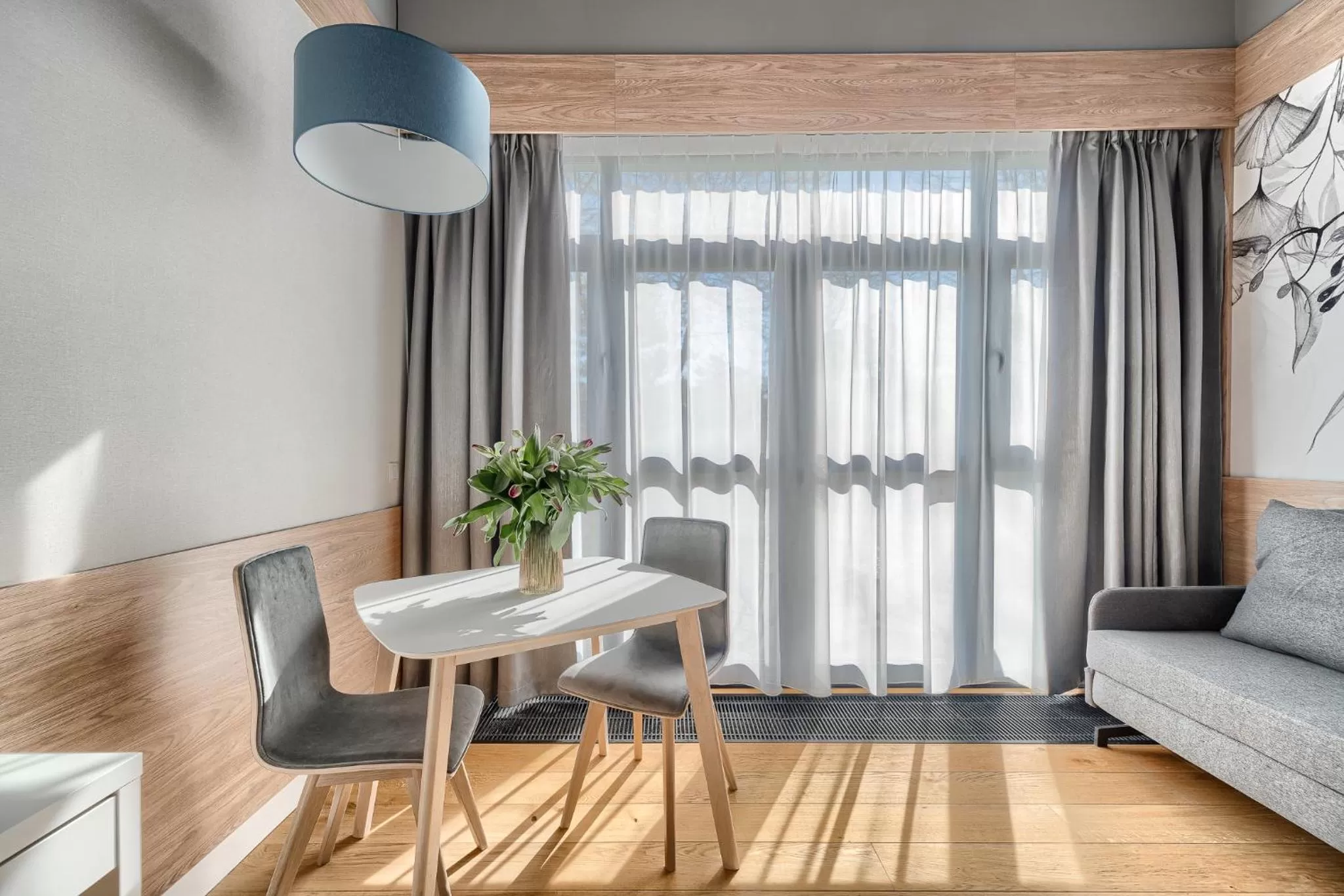 Living room, Dining Area in Dune Resort Mielno - A