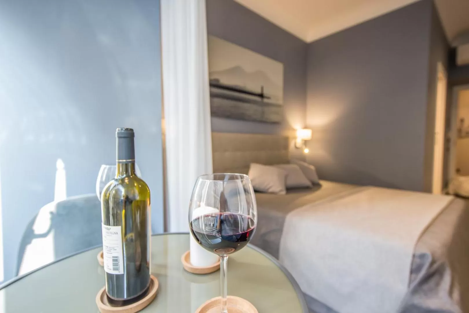 Bedroom, Bed in B&B Art House