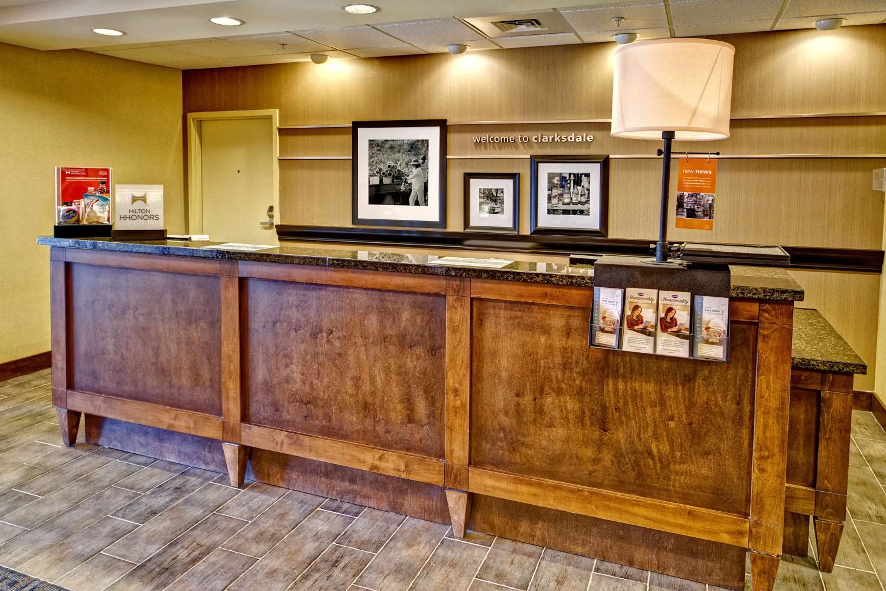 Lobby or reception in Hampton Inn Clarksdale, Ms