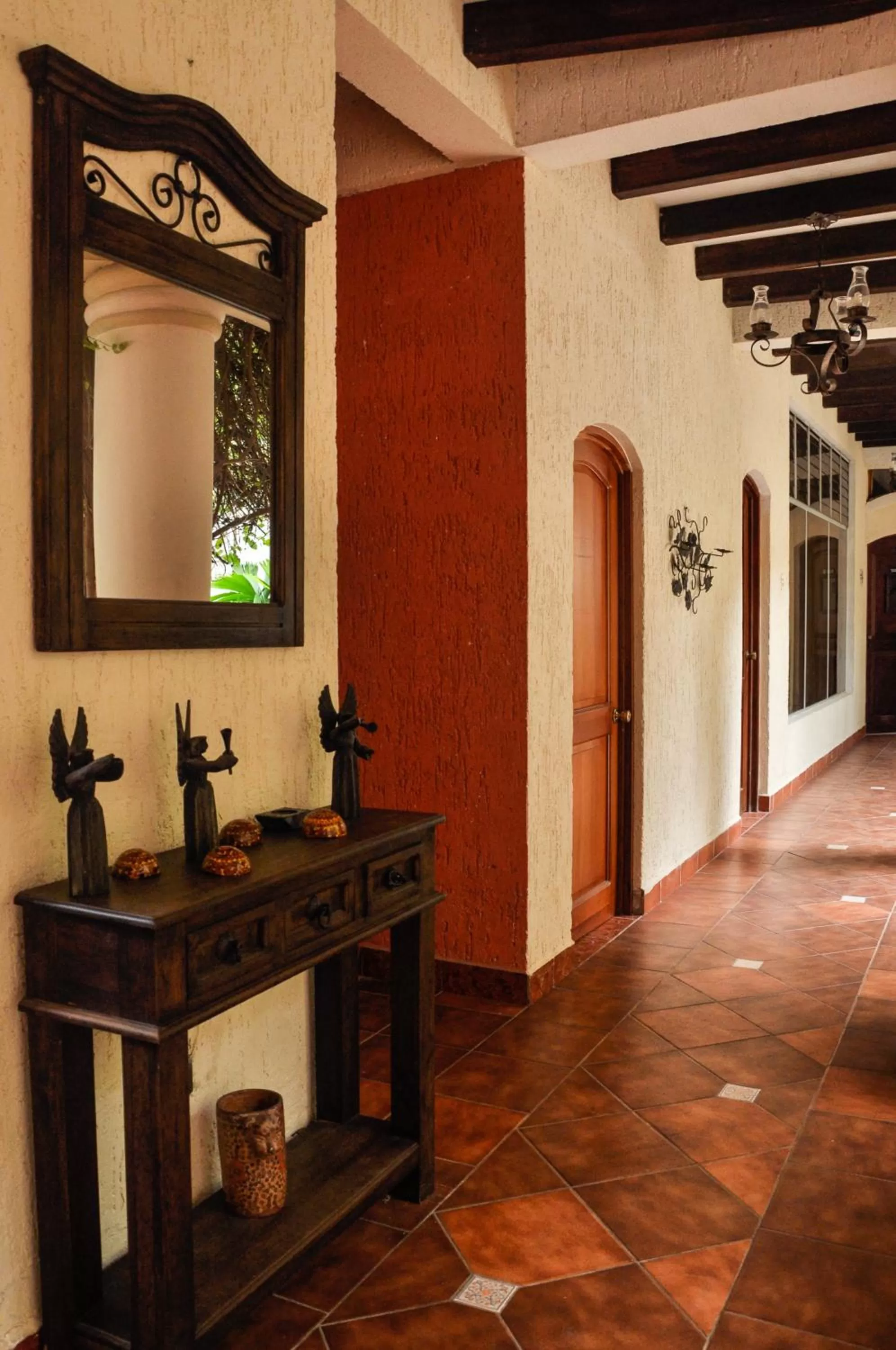 Decorative detail, Bathroom in Hotel Quinta Maya