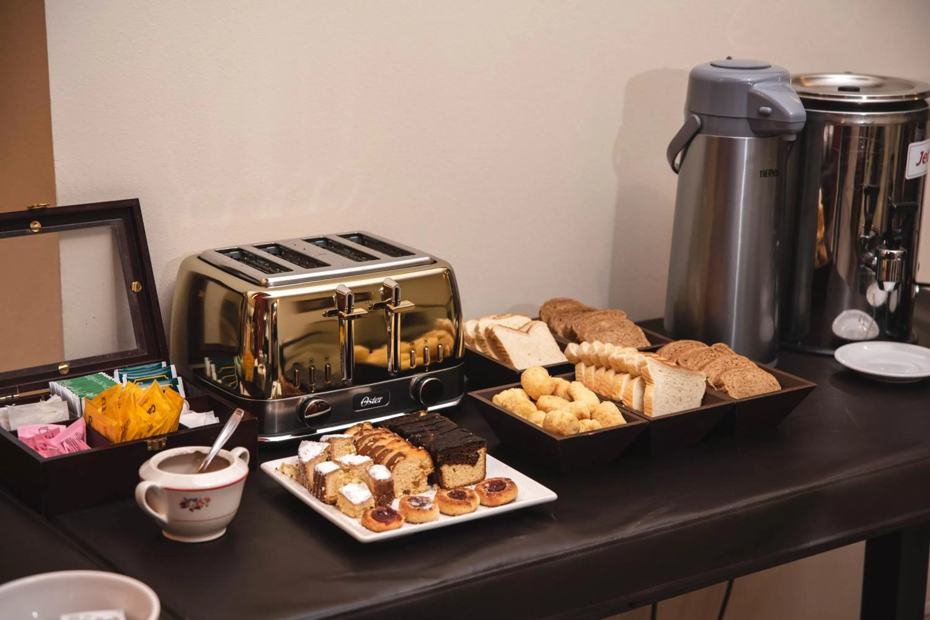 Continental breakfast in Hotel Amado