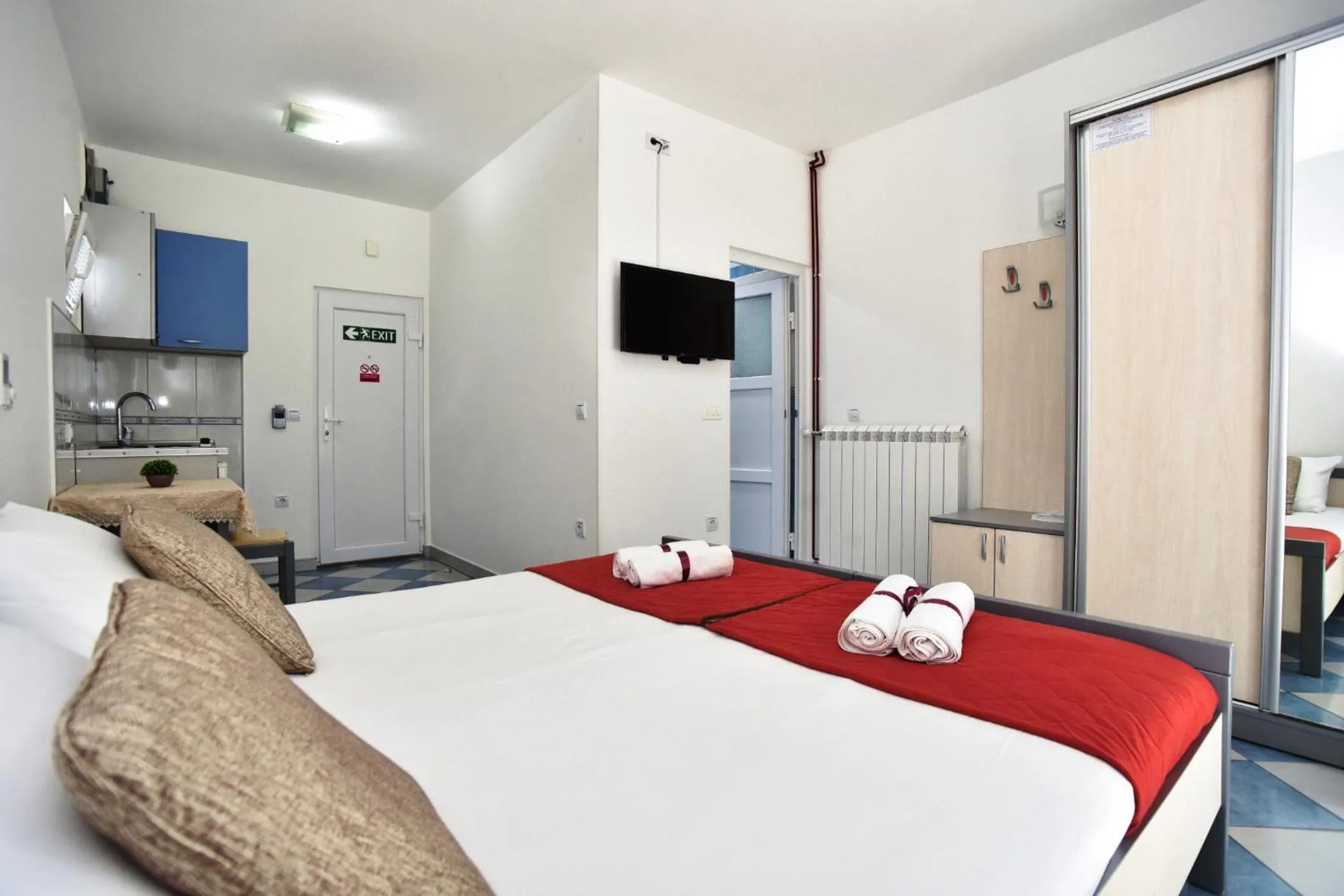 Bed in D&D Apartments