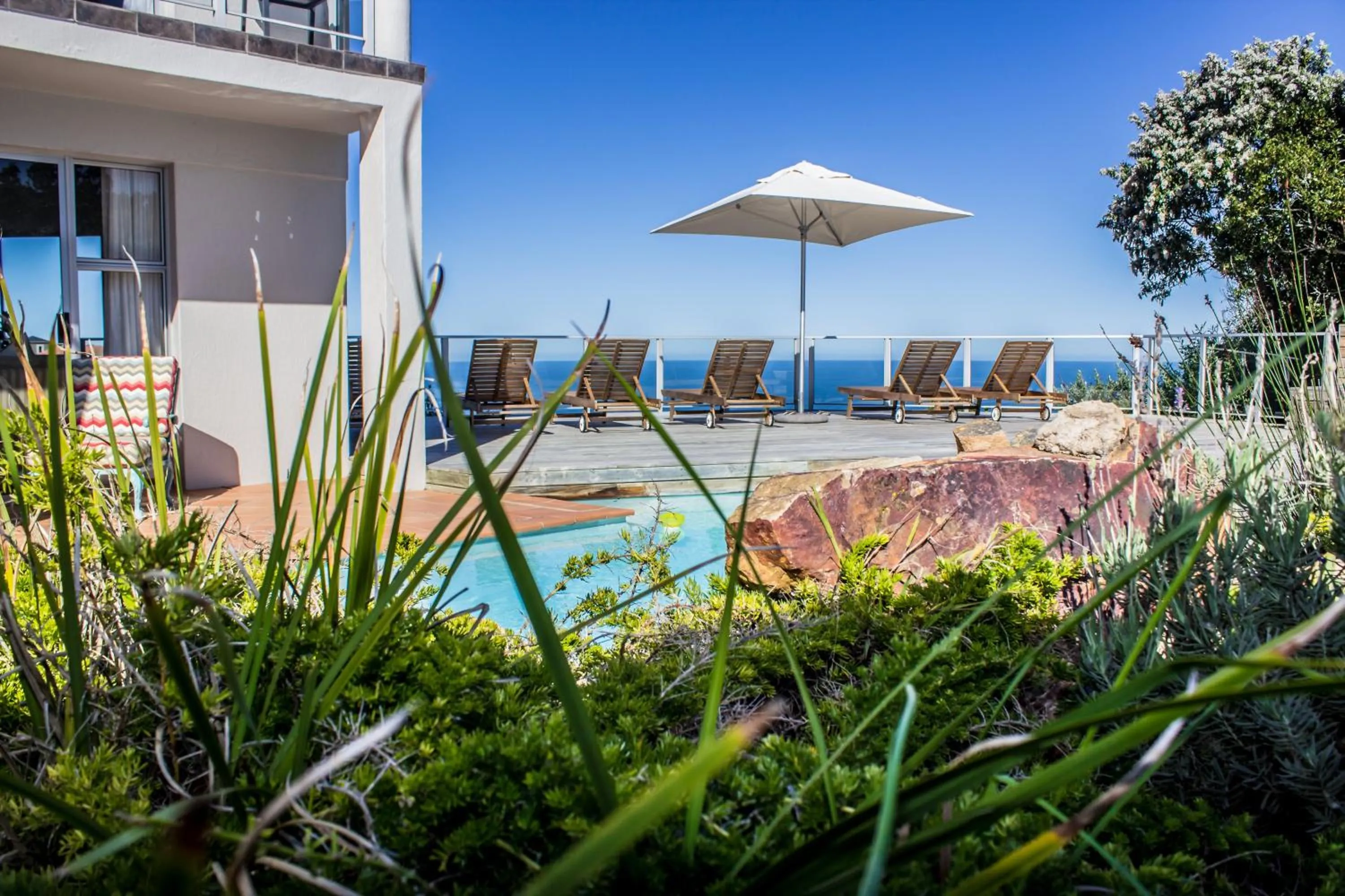 Sea view in Headlands House Guest Lodge