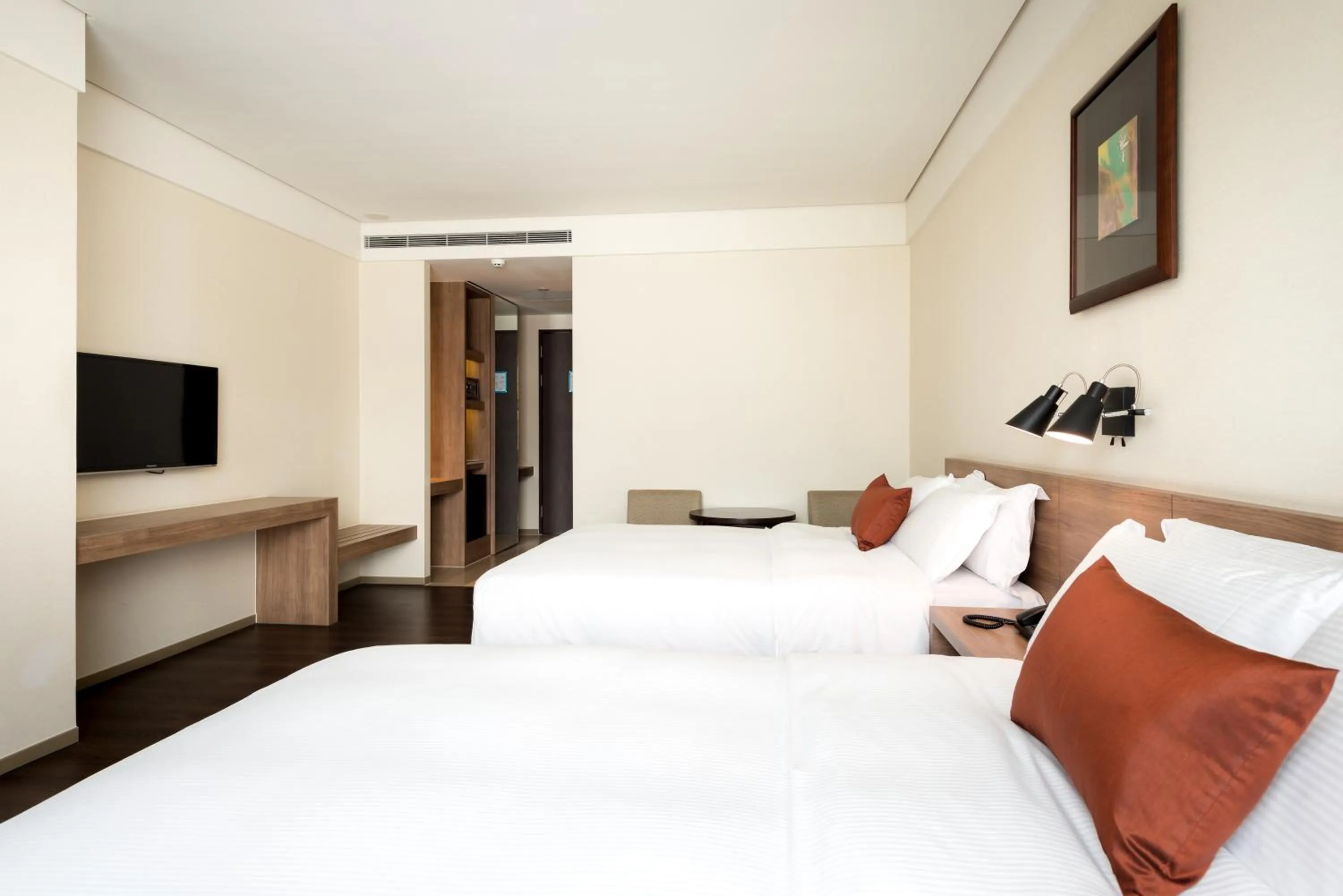 Bedroom, Bed in Just Sleep Hualien ZhongZheng