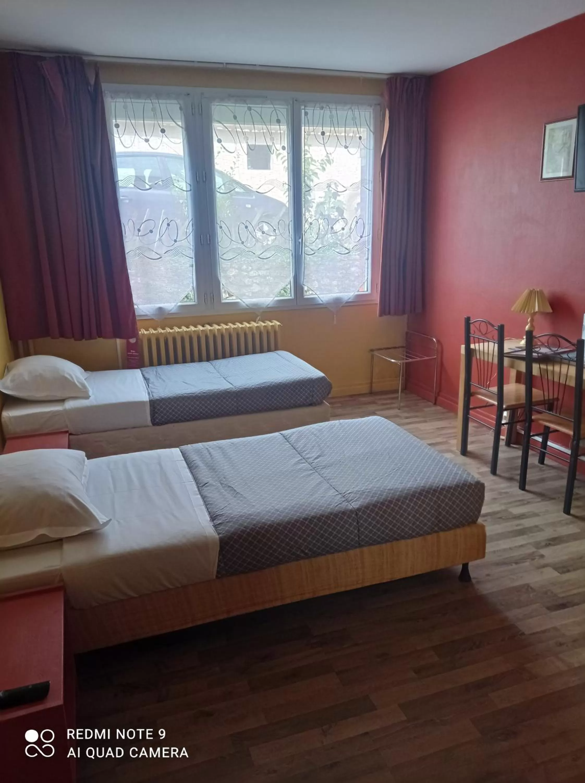 Bed in Hotel du chateau blanc