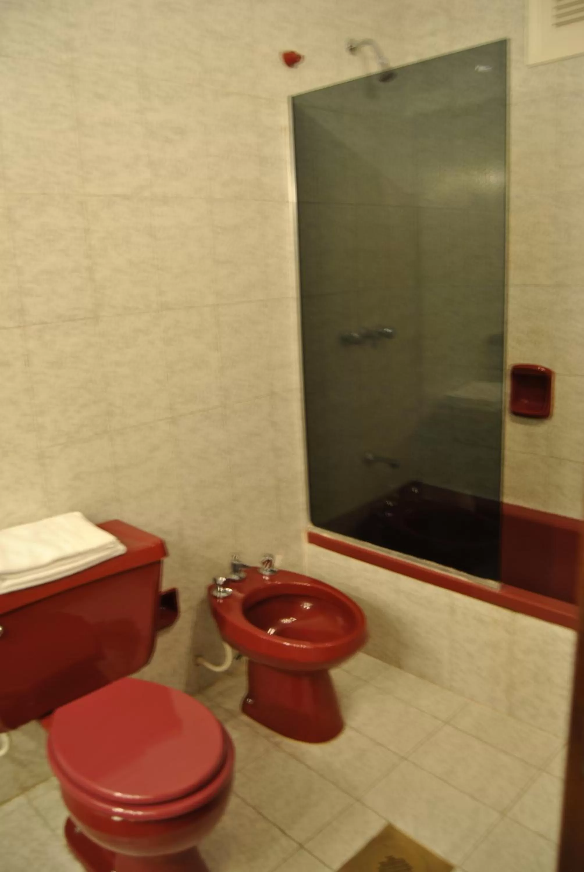 Toilet in Hotel Iberia