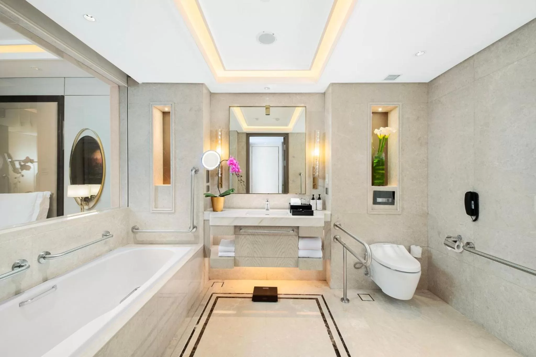 Bathroom in InterContinental Hotels Jakarta Pondok Indah by IHG