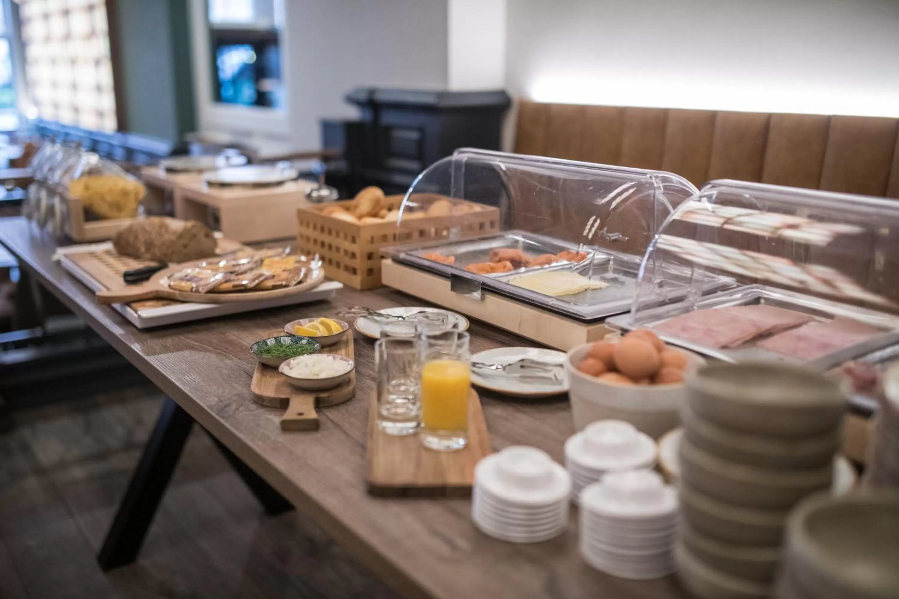 Buffet breakfast in Hotel Central