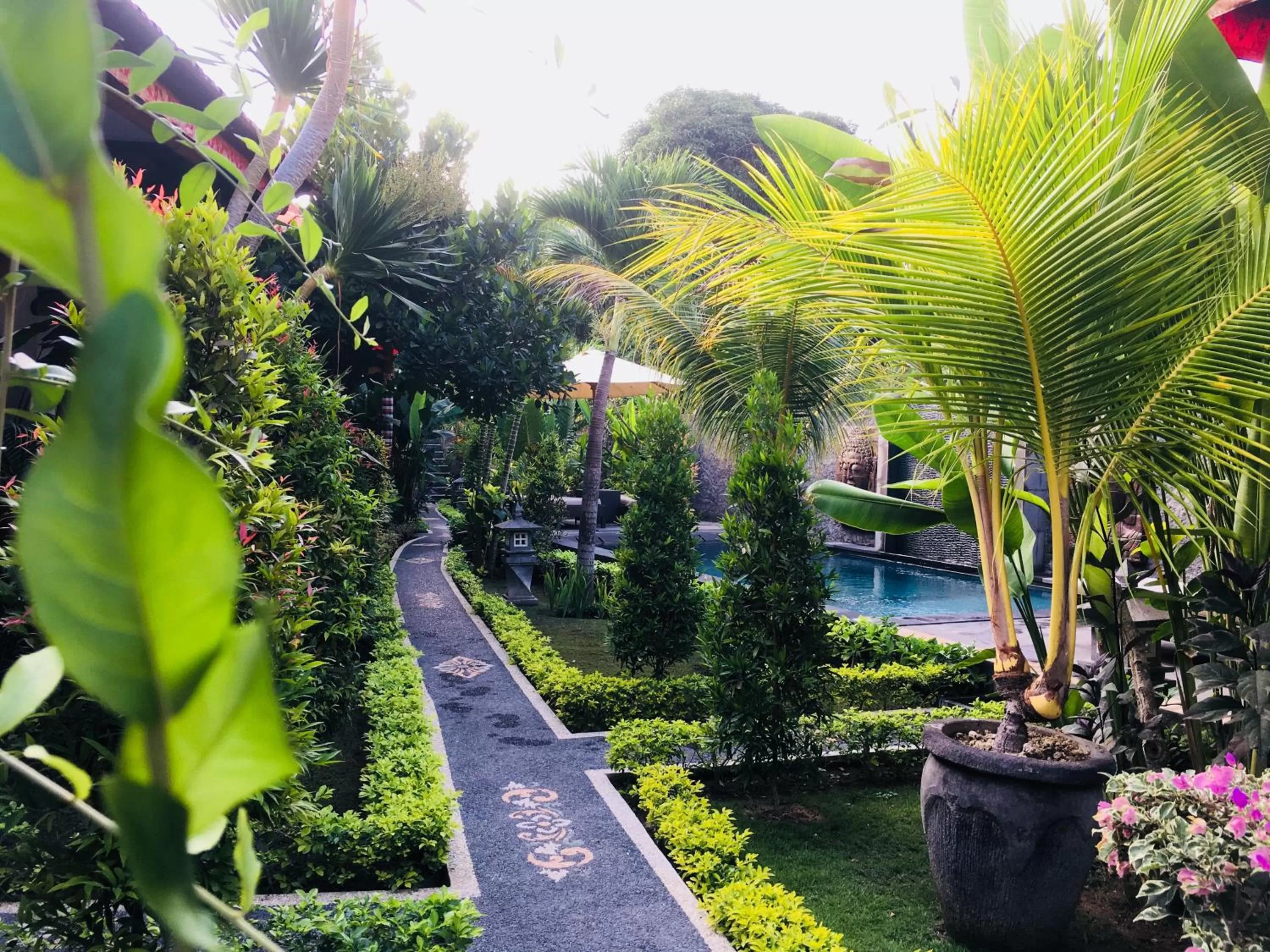 Garden in Isola D'oro lembongan