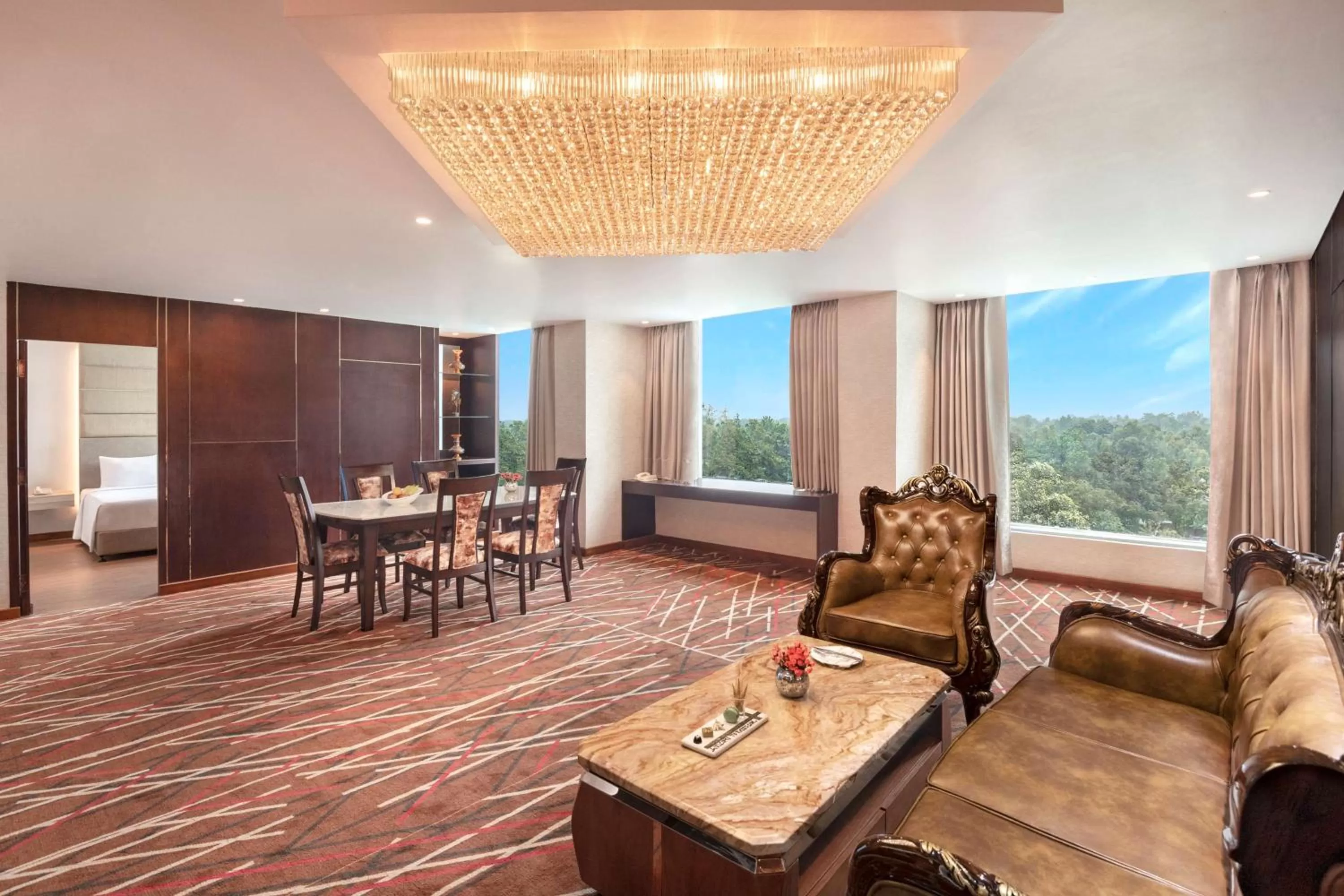 Photo of the whole room in Radisson Hotel Bareilly Airport