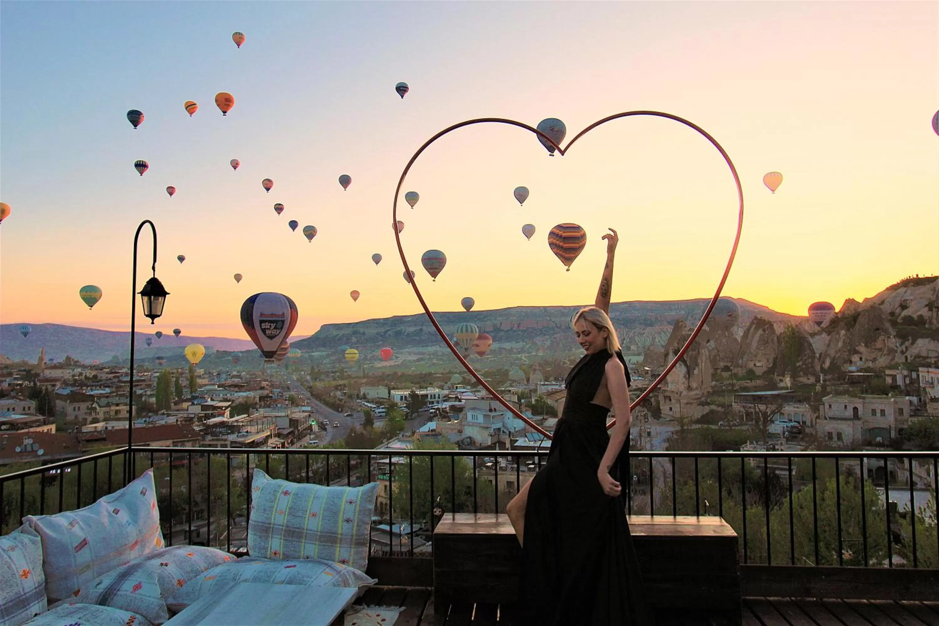 Natural landscape in Bedrock Cave Hotel