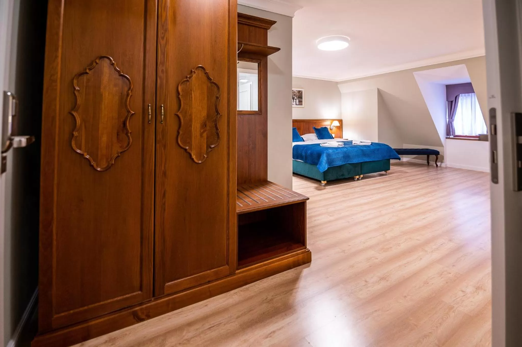 Bed in Hotel Książ