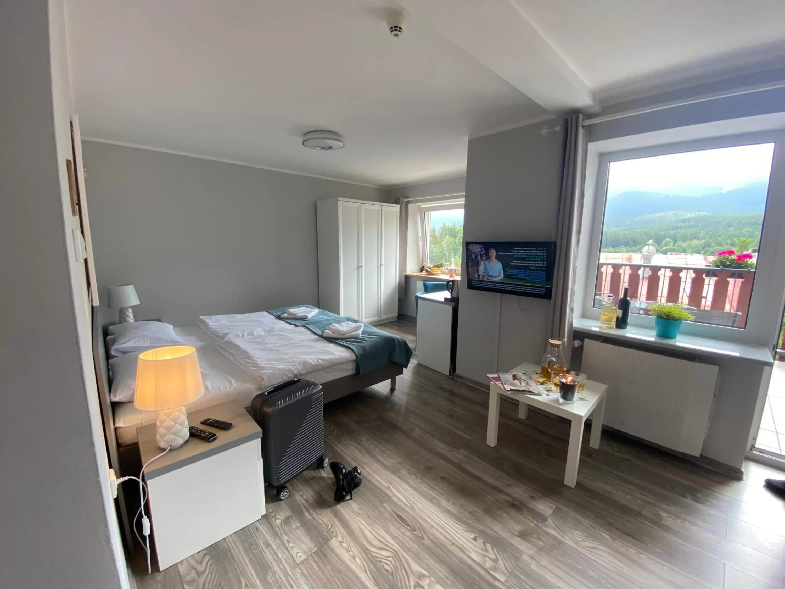 TV and multimedia, Bed in Willa Sonata - Apartamenty & Balia - Szklarska Poręba