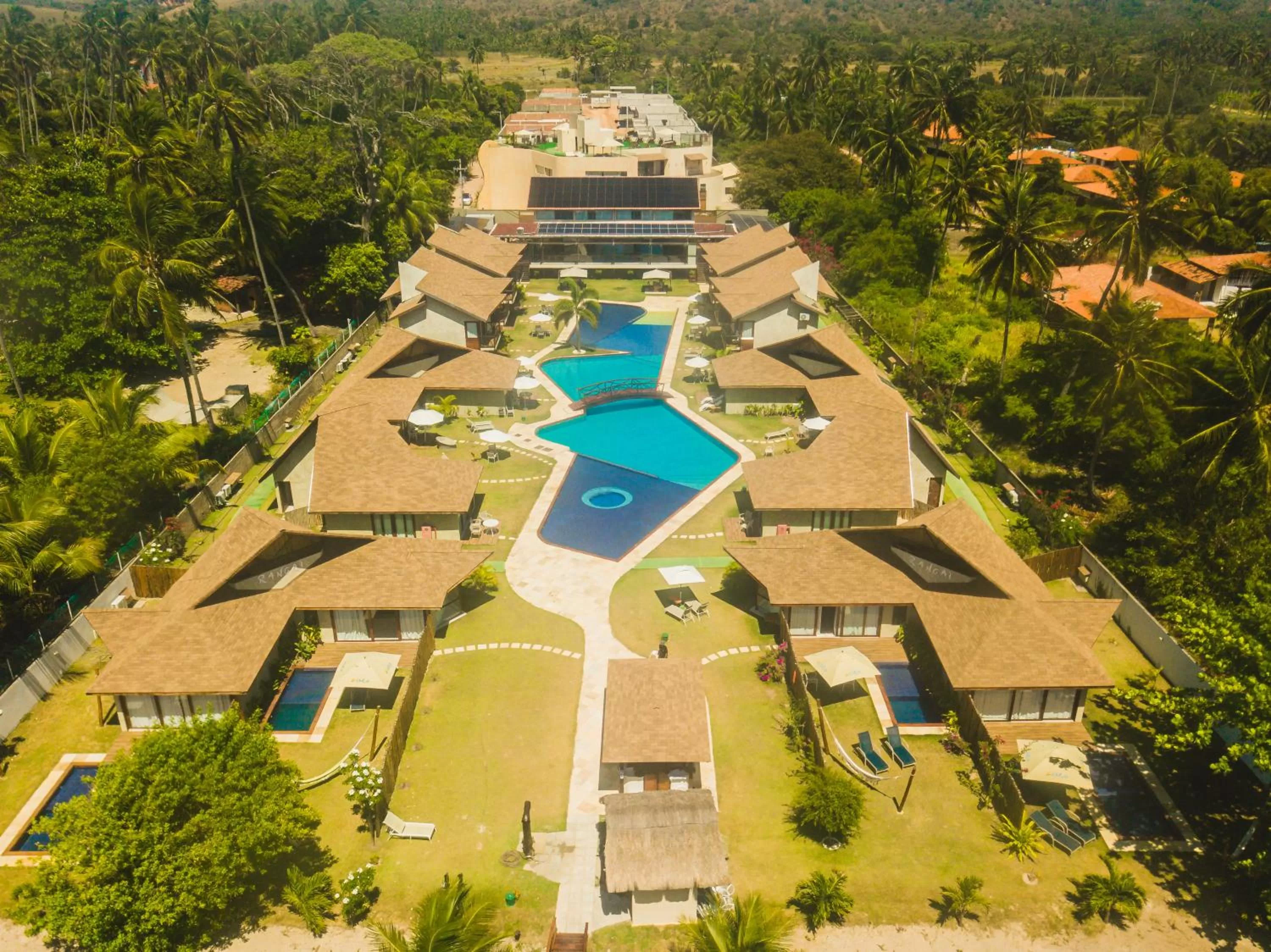 Natural landscape, Bird's-eye View in Pousada Rangai