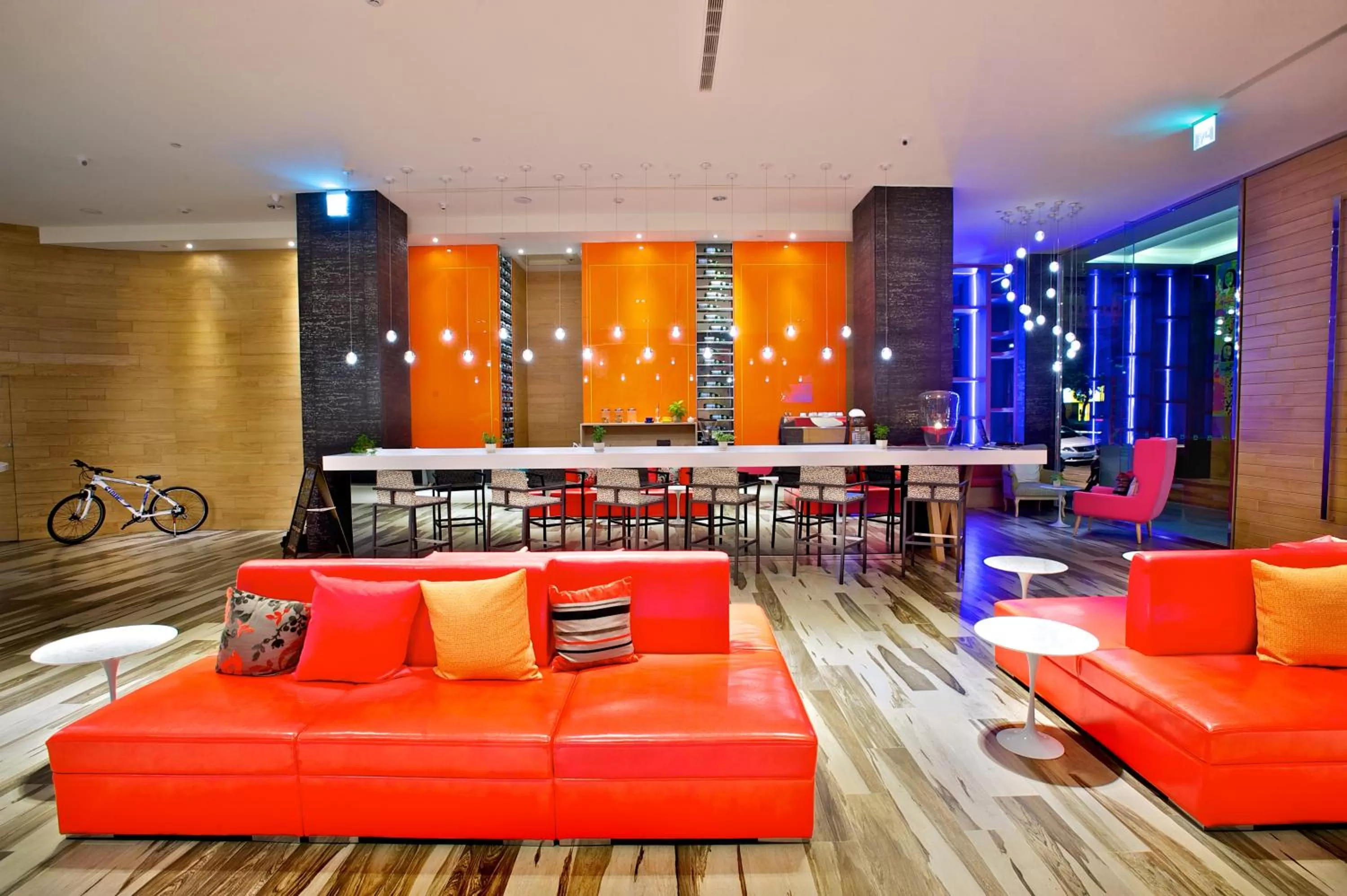 Lobby or reception in FX Hotel Kaohsiung Zhonghua Road Branch
