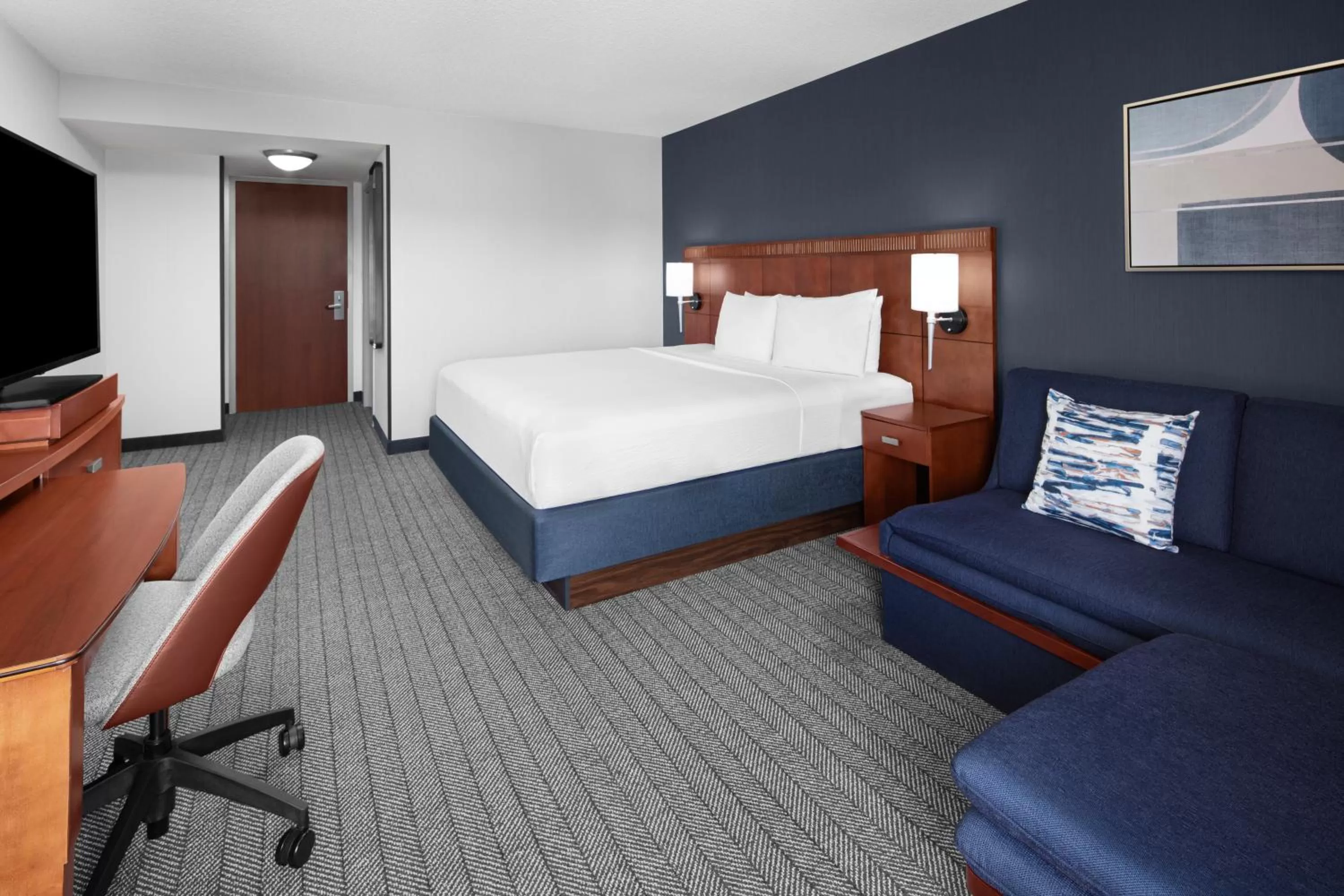 Bed in Courtyard by Marriott San Diego Rancho Bernardo