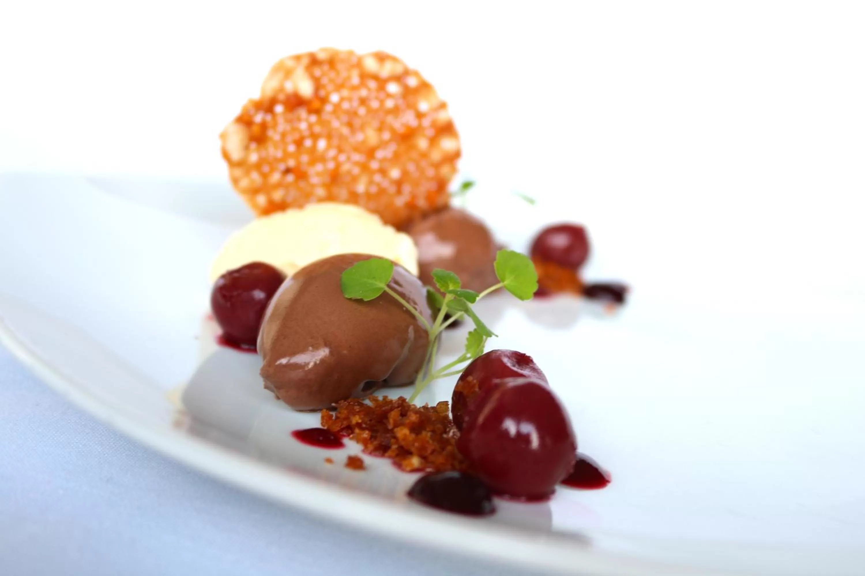 Food close-up in Hotel Brull