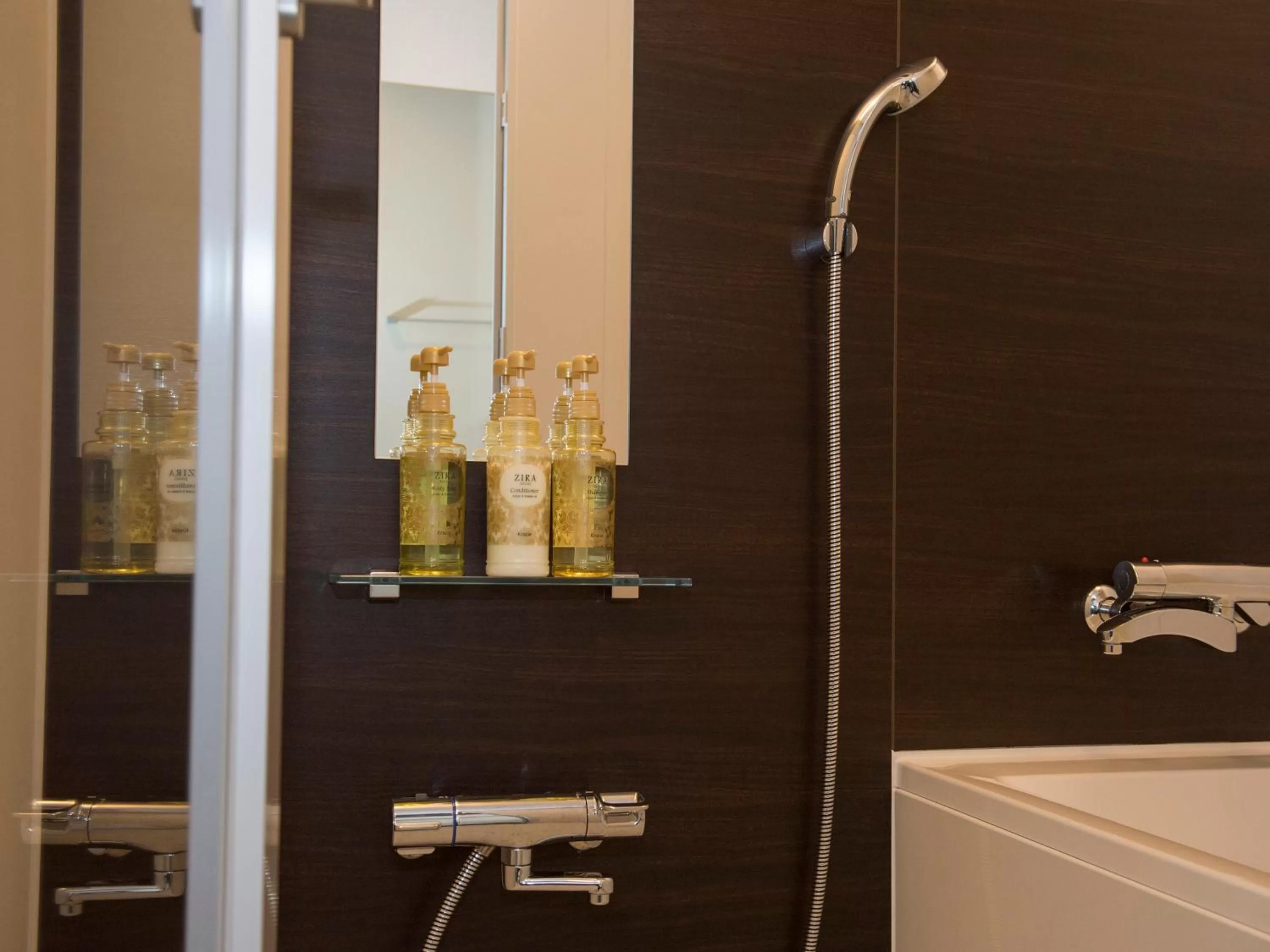 Shower in Hotel Bokaiso