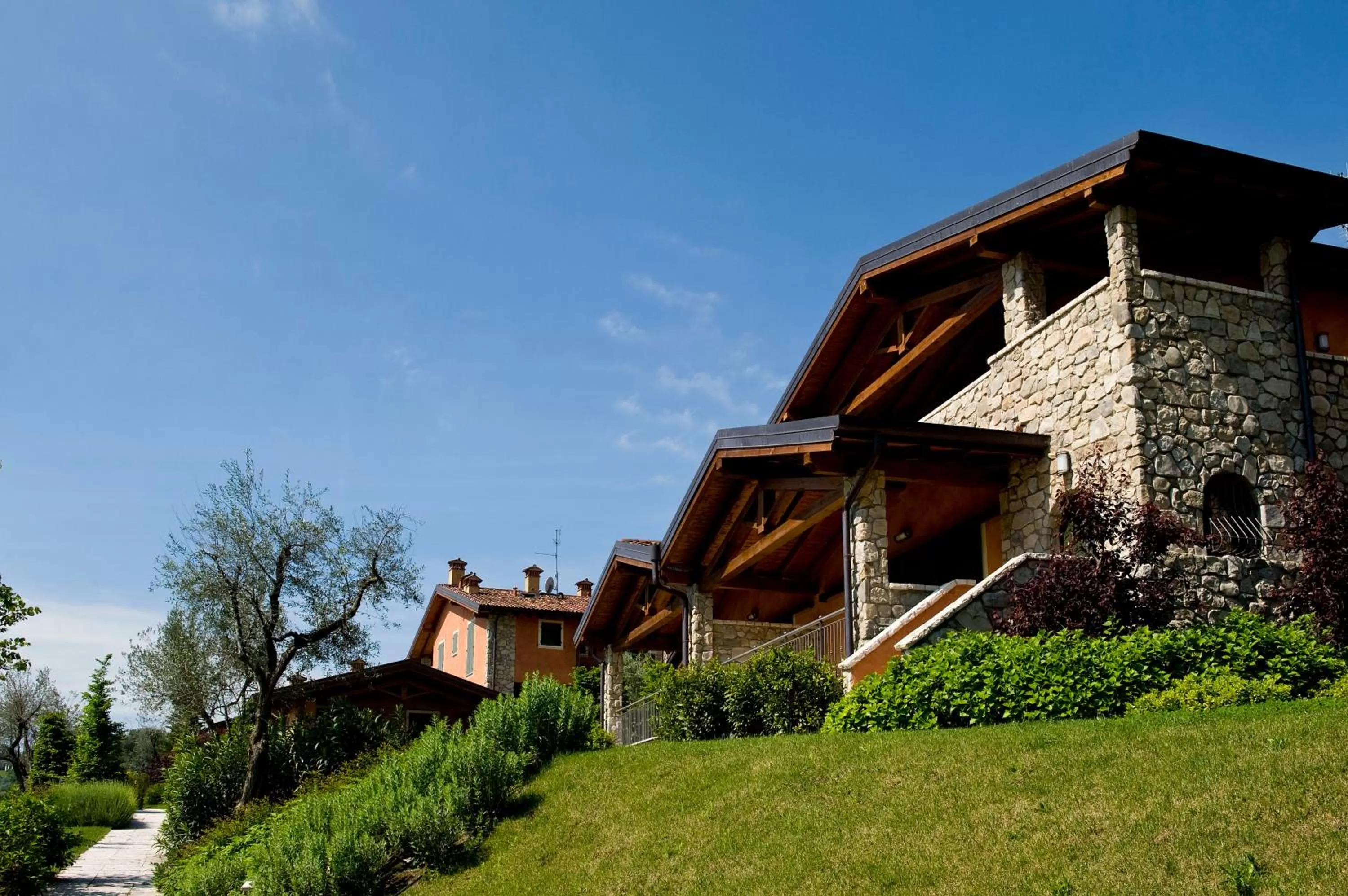 Property building in Apartments Golf Bogliaco