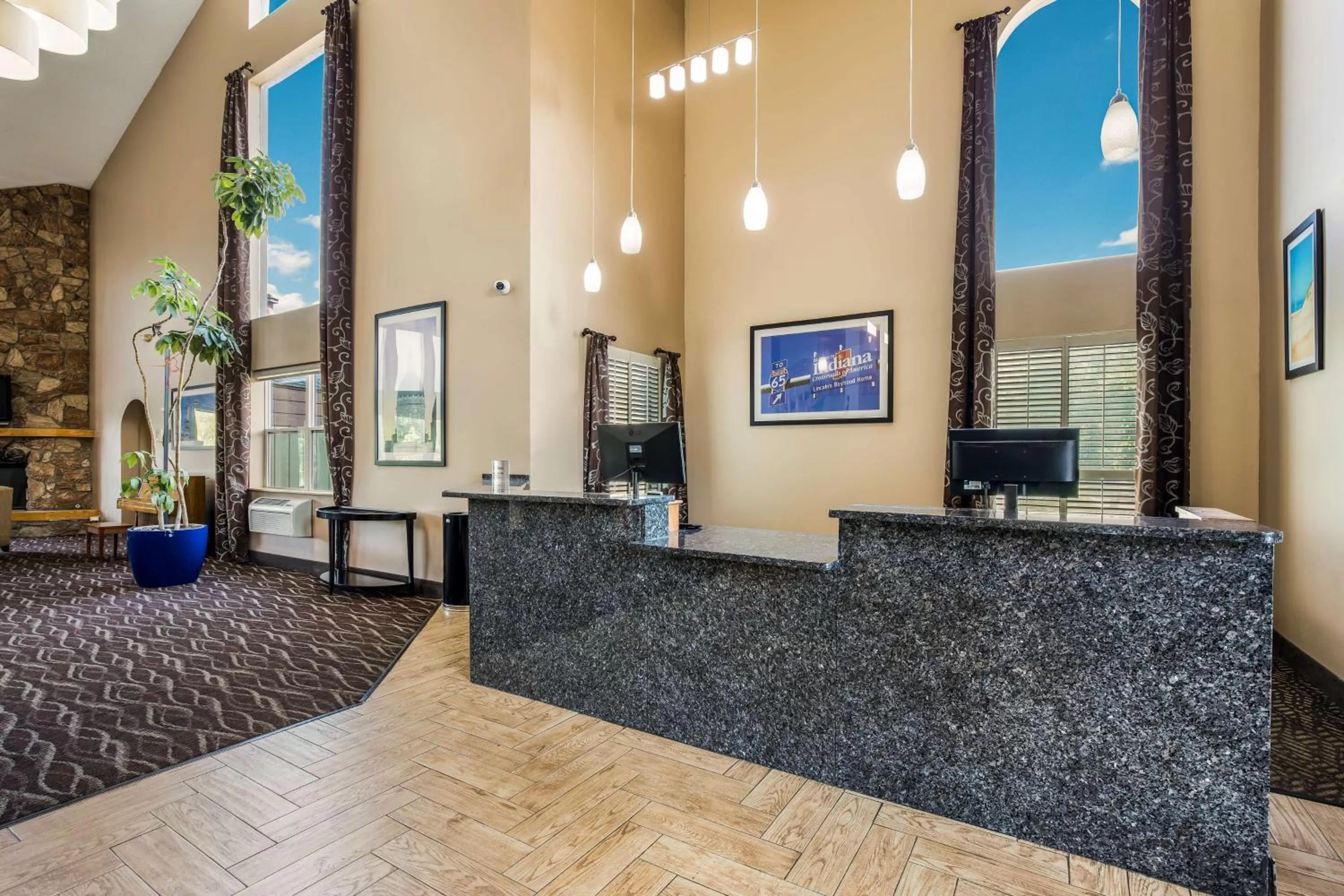 Lobby or reception in Best Western Indian Oak