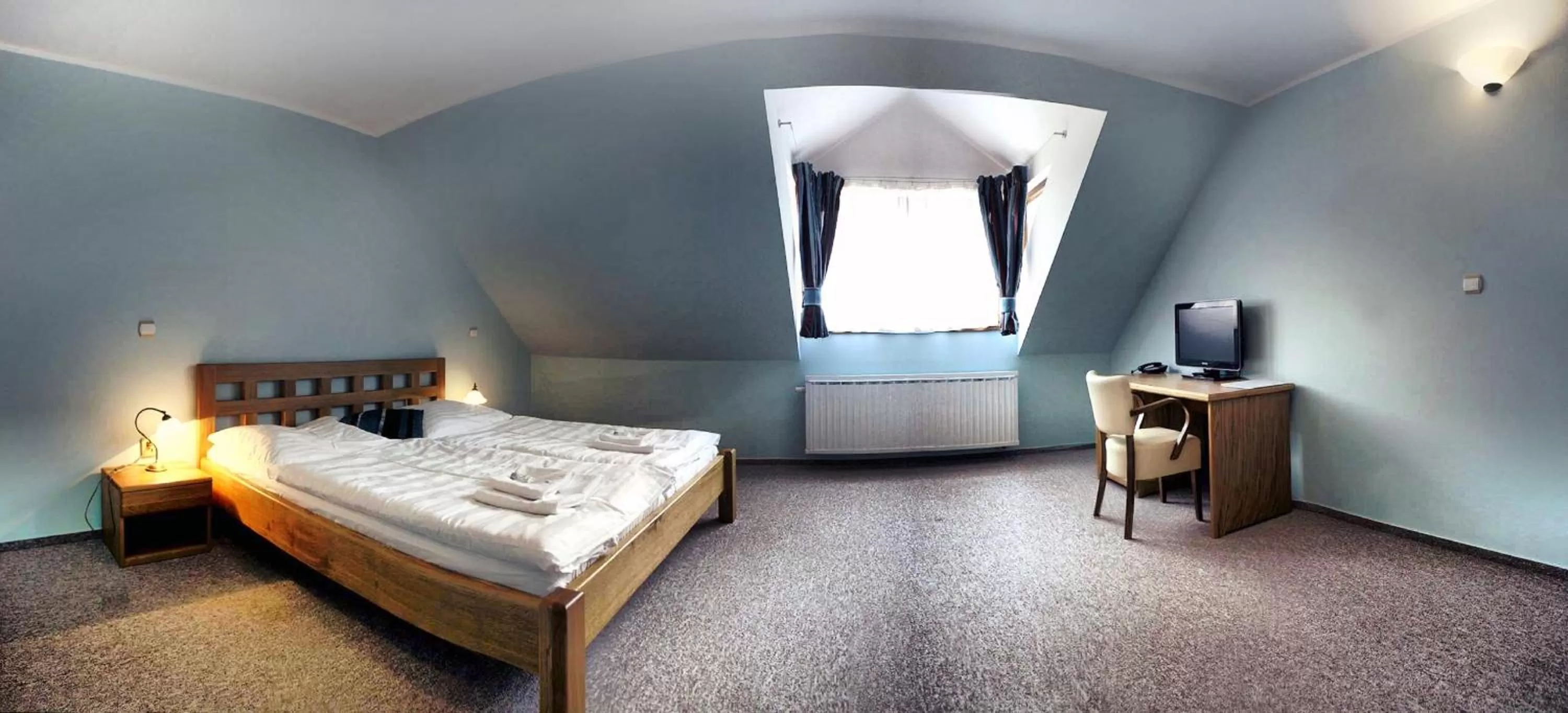 Bedroom in Hotel Farma Vysoká
