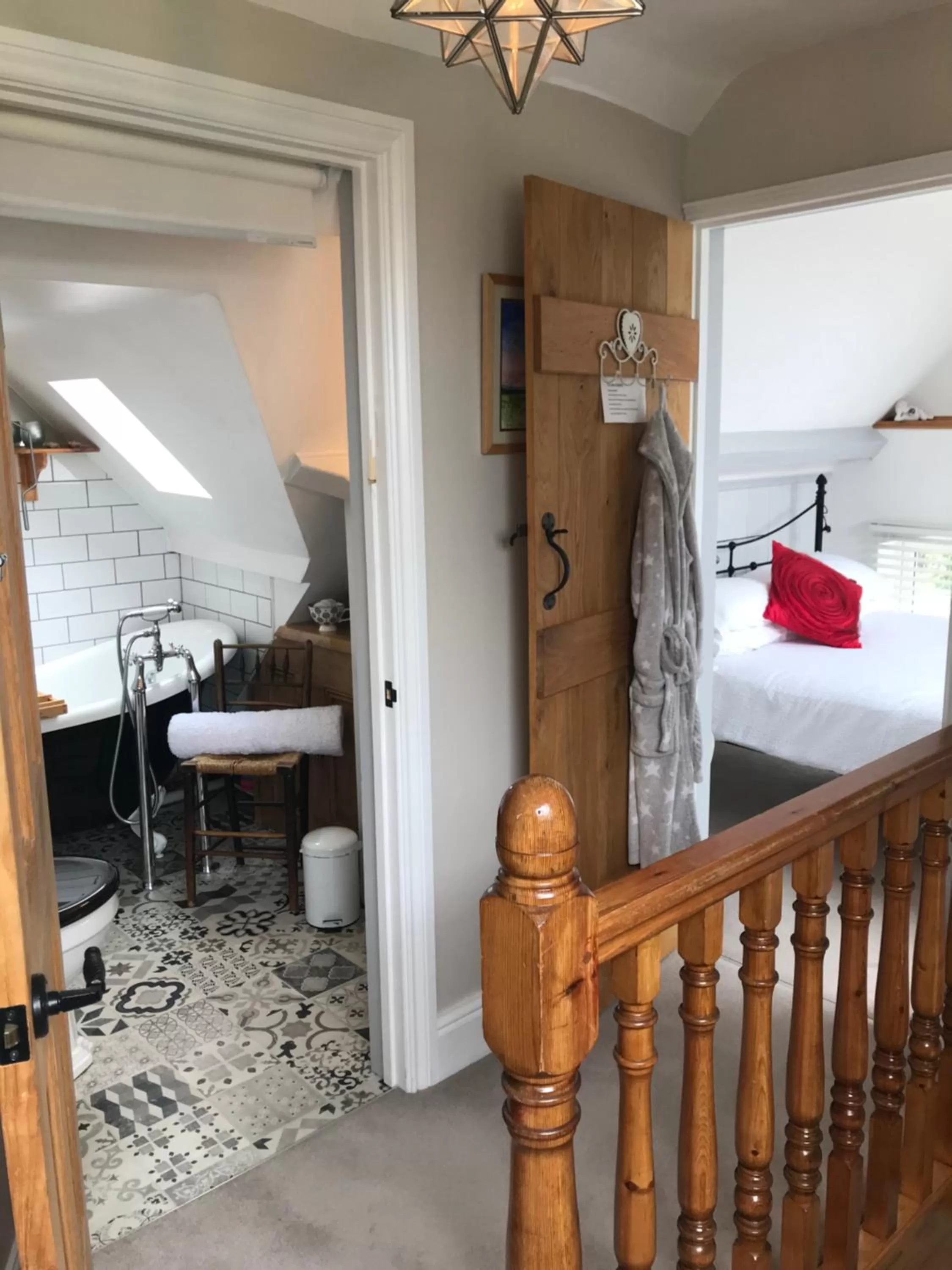 Bed in St.Catherine`s Cottage, The Old School House