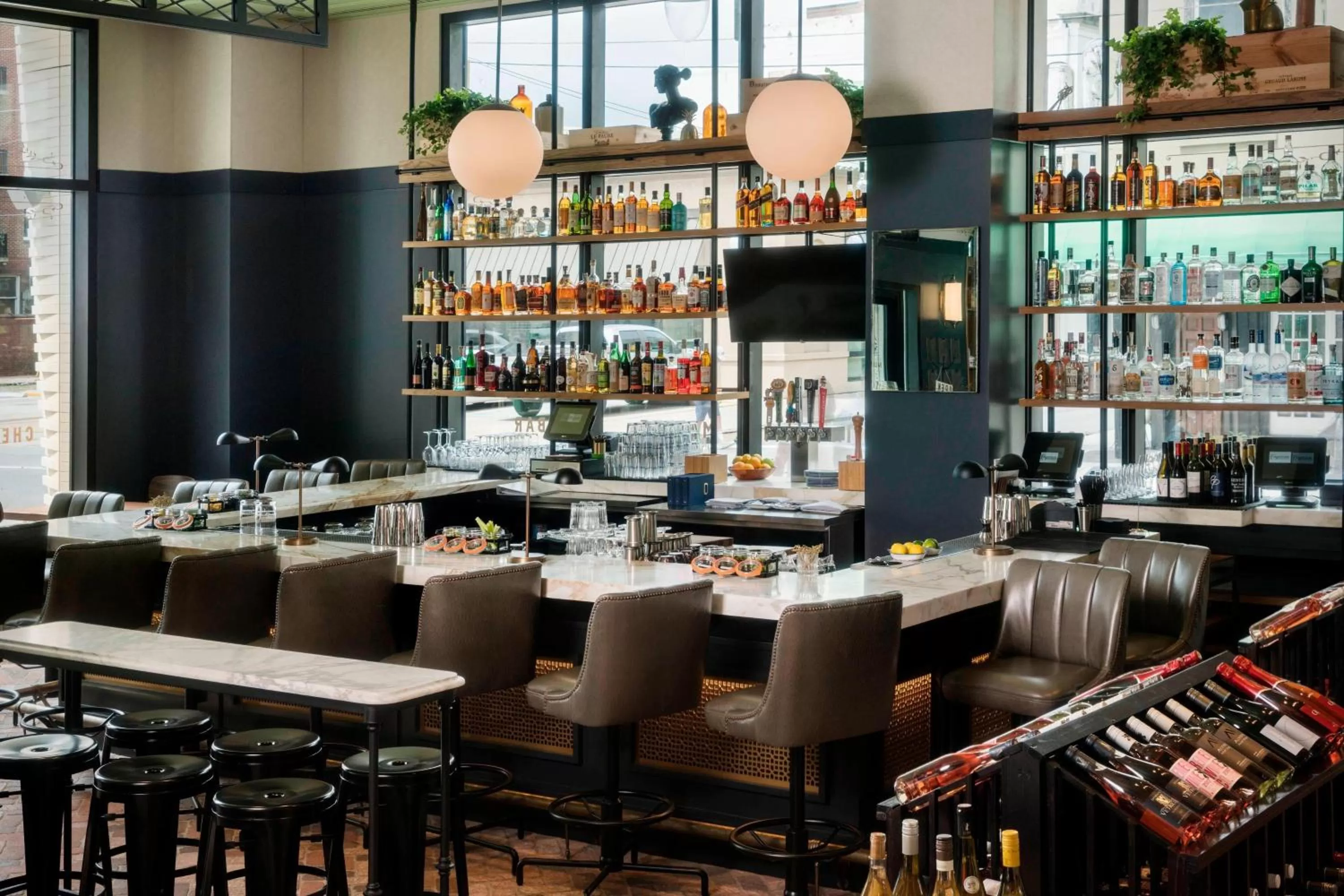 Kitchen or kitchenette in Perry Lane Hotel, a Luxury Collection Hotel, Savannah