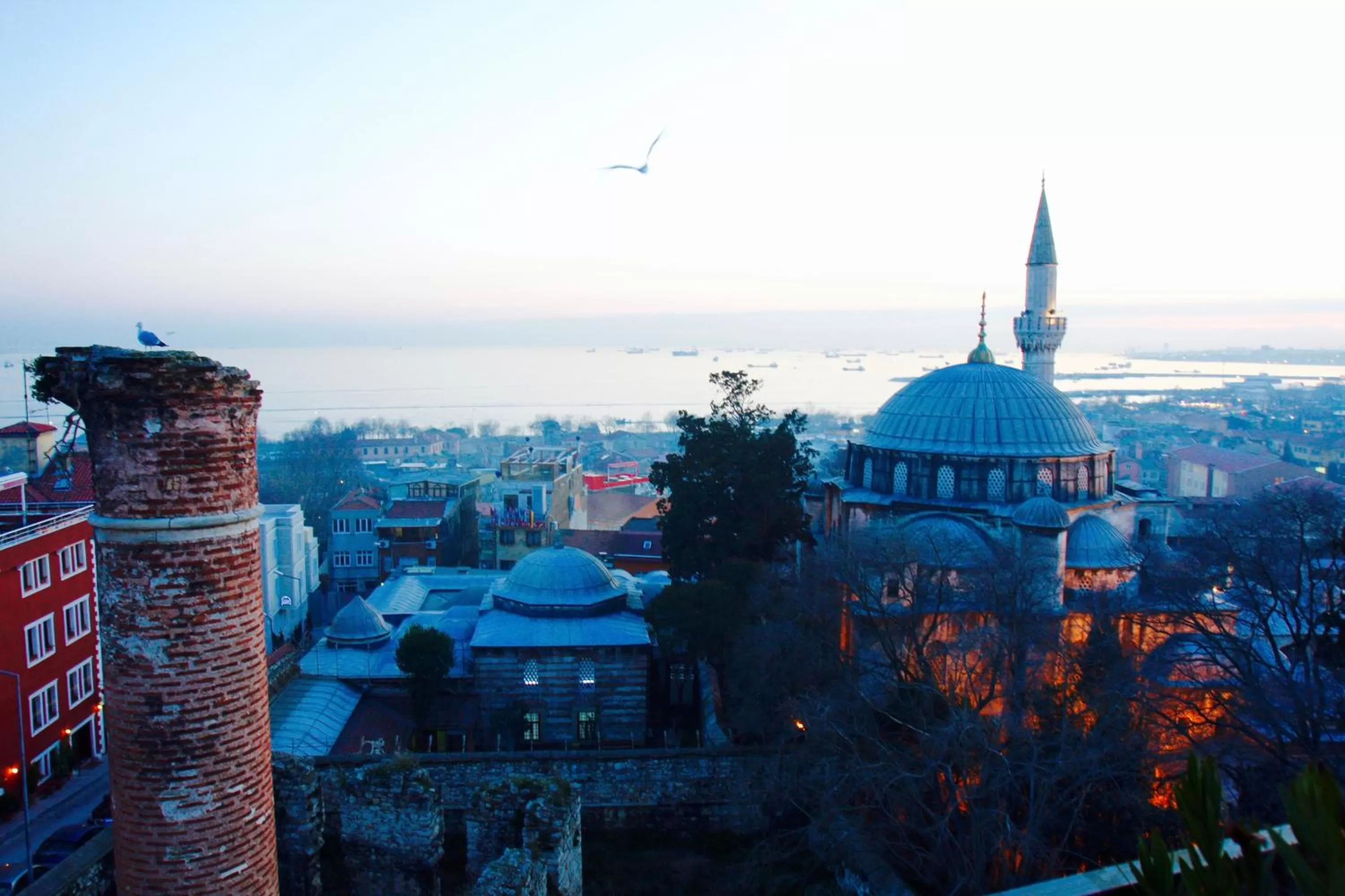 Sea view in Ada Hotel Istanbul