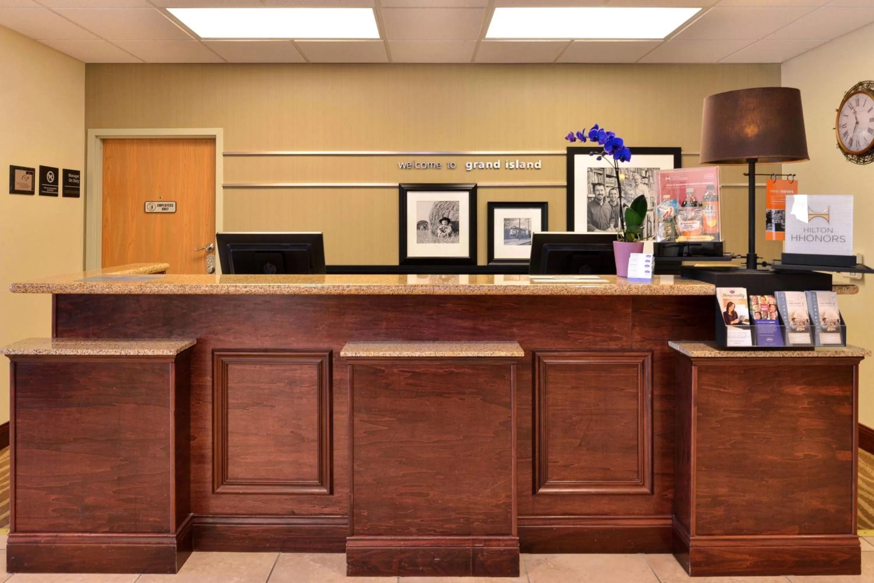 Lobby or reception in Hampton Inn Grand Island