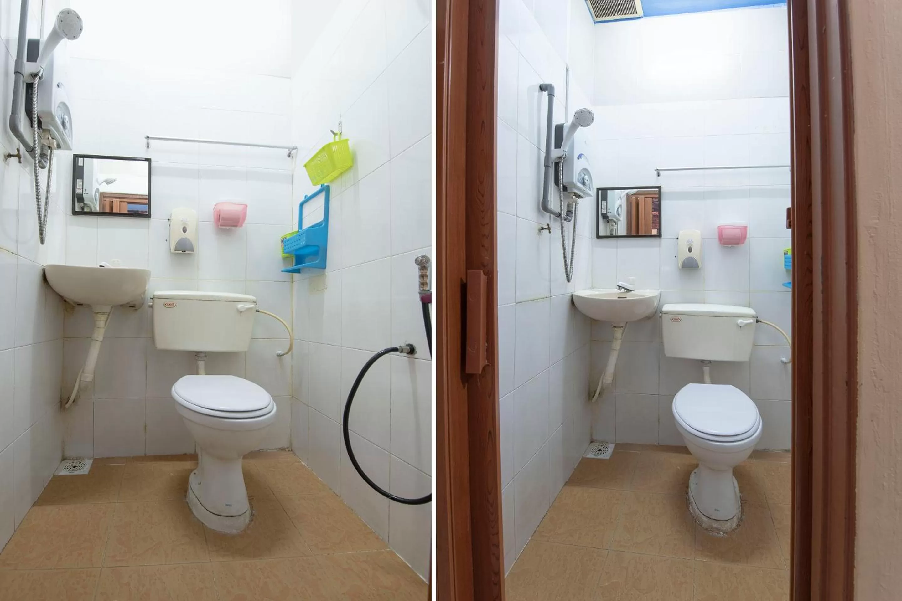 Bathroom in SPOT ON 90305 Hen Hen Hotel