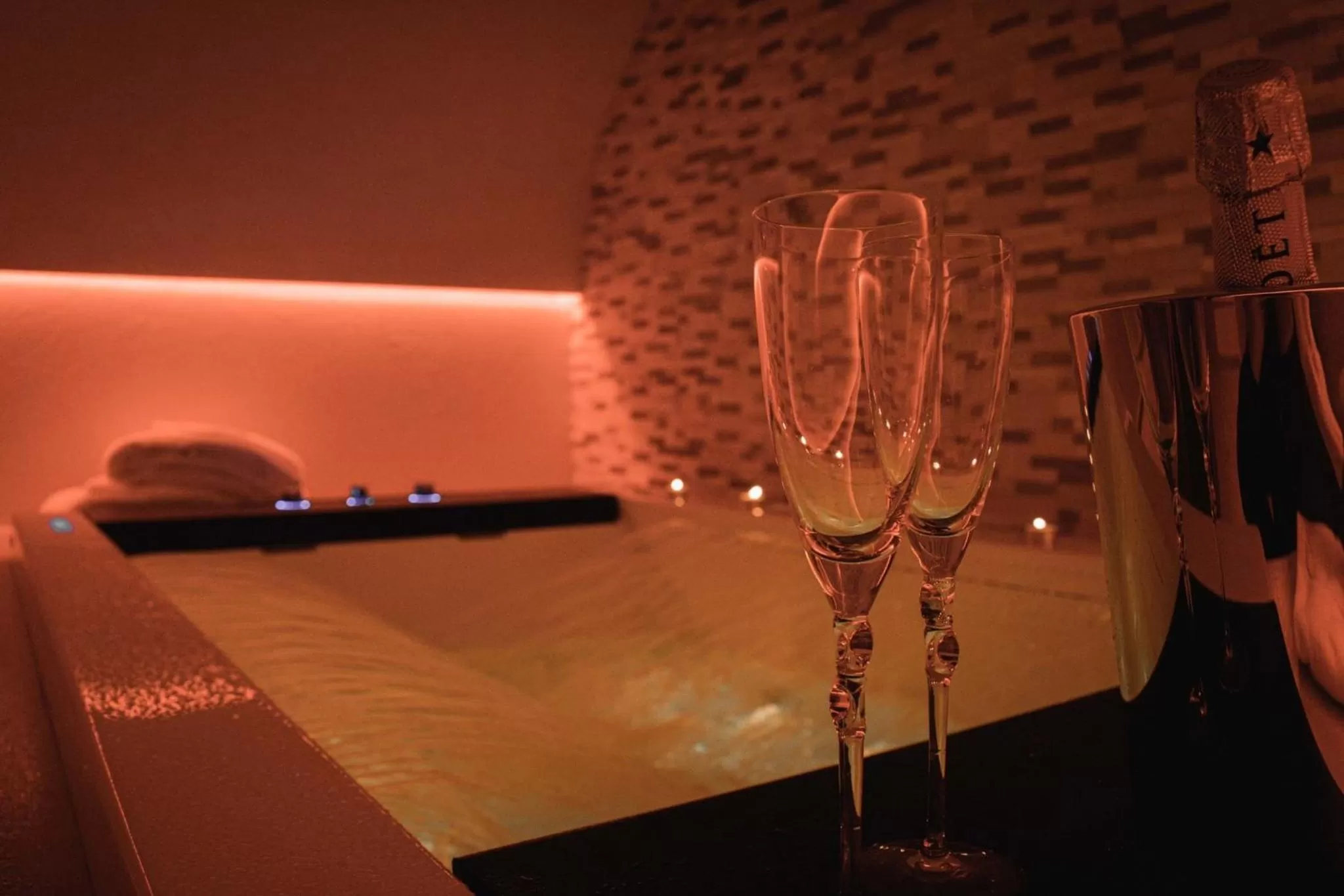 Hot Tub in Il Campanile Premium B&b