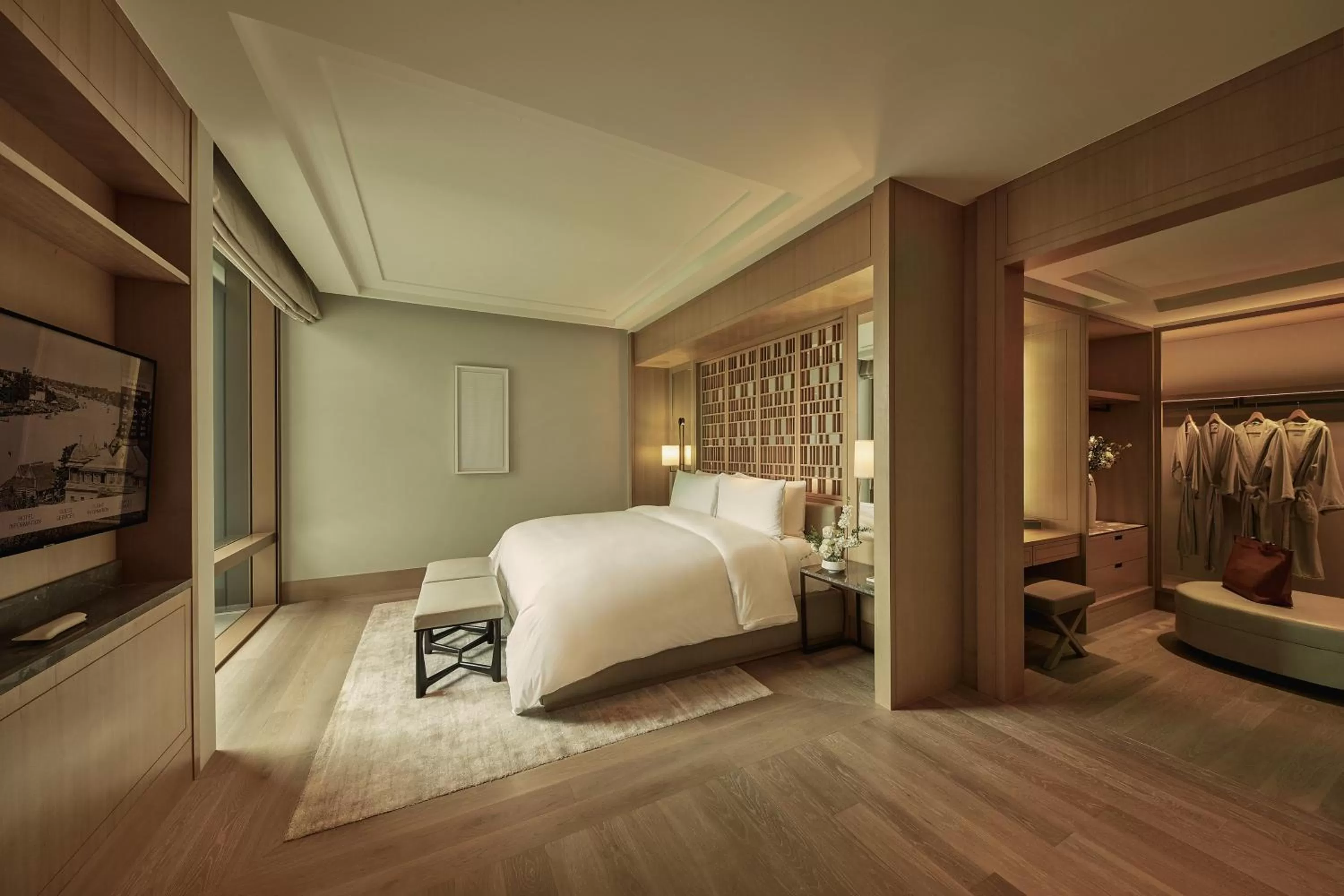 Bedroom, Bed in Capella Bangkok