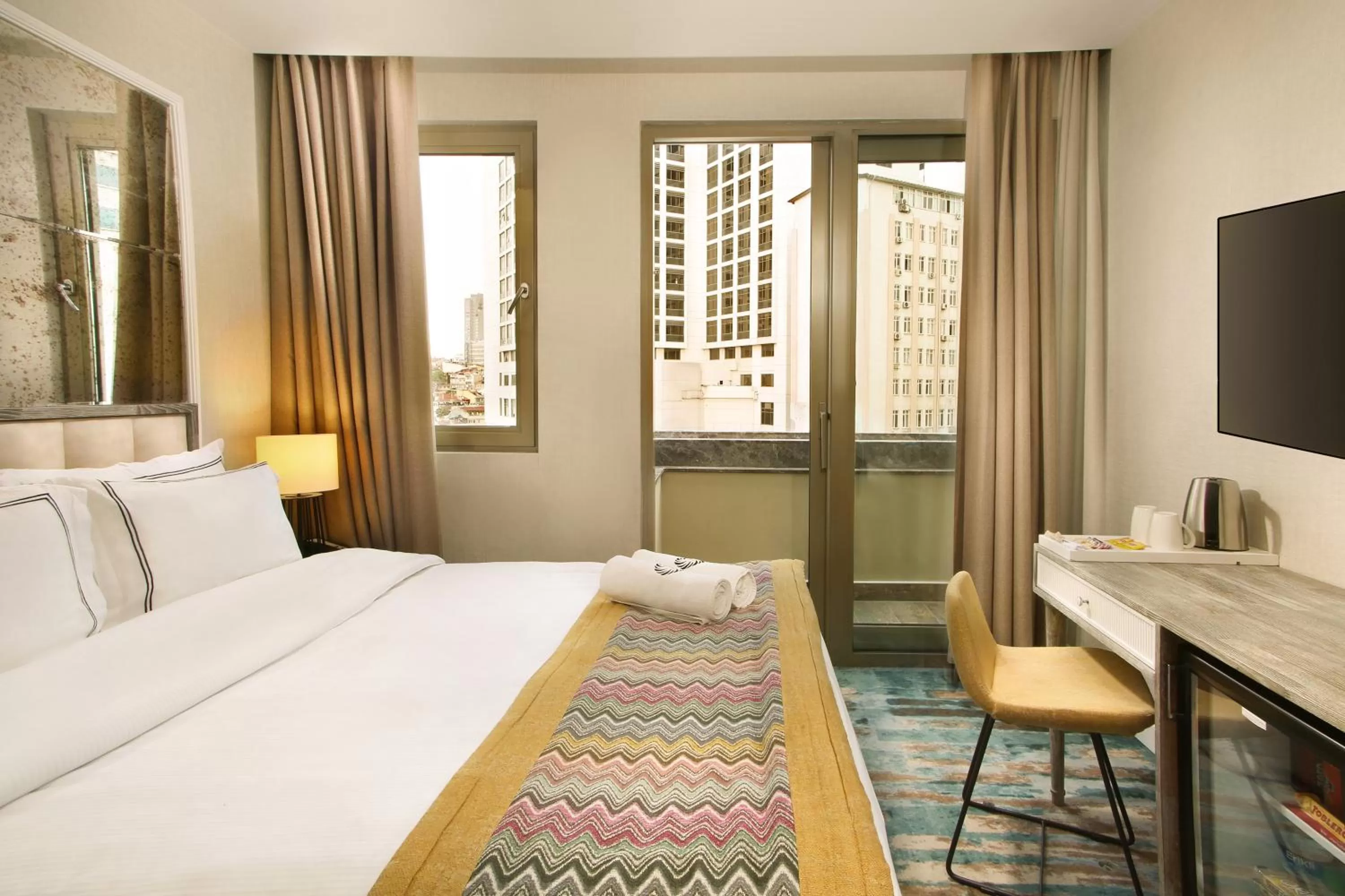 City view, Bed in Berjer Boutique Hotel & Spa