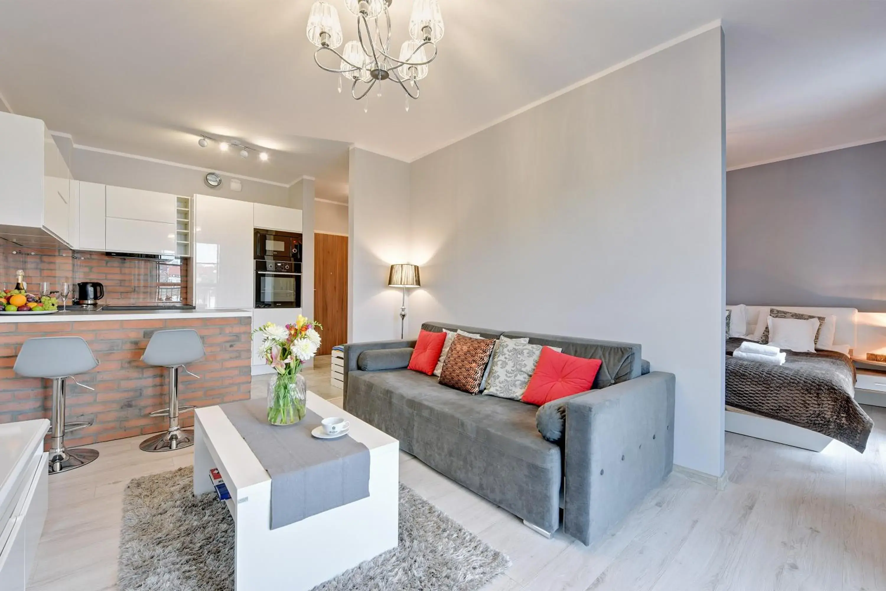 Deluxe Studio Apartment with swimming pool access in GRANO APARTMENTS Gdańsk Motława SPA & Wellness Deluxe Studio Apartment with swimming pool access in GRANO APARTMENTS Gdańsk Motława SPA & Wellness