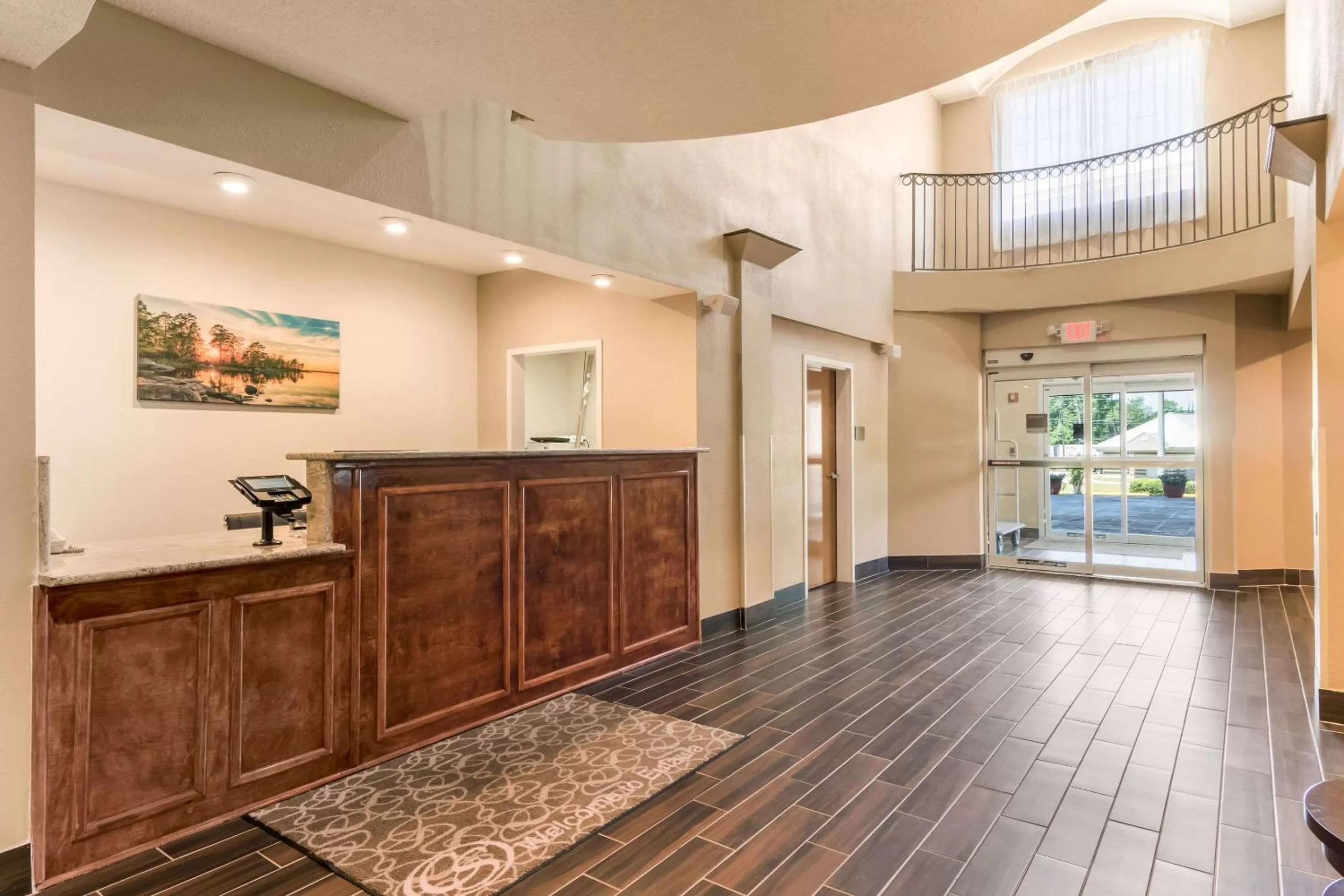 Lobby or reception in Comfort Suites Eufaula North