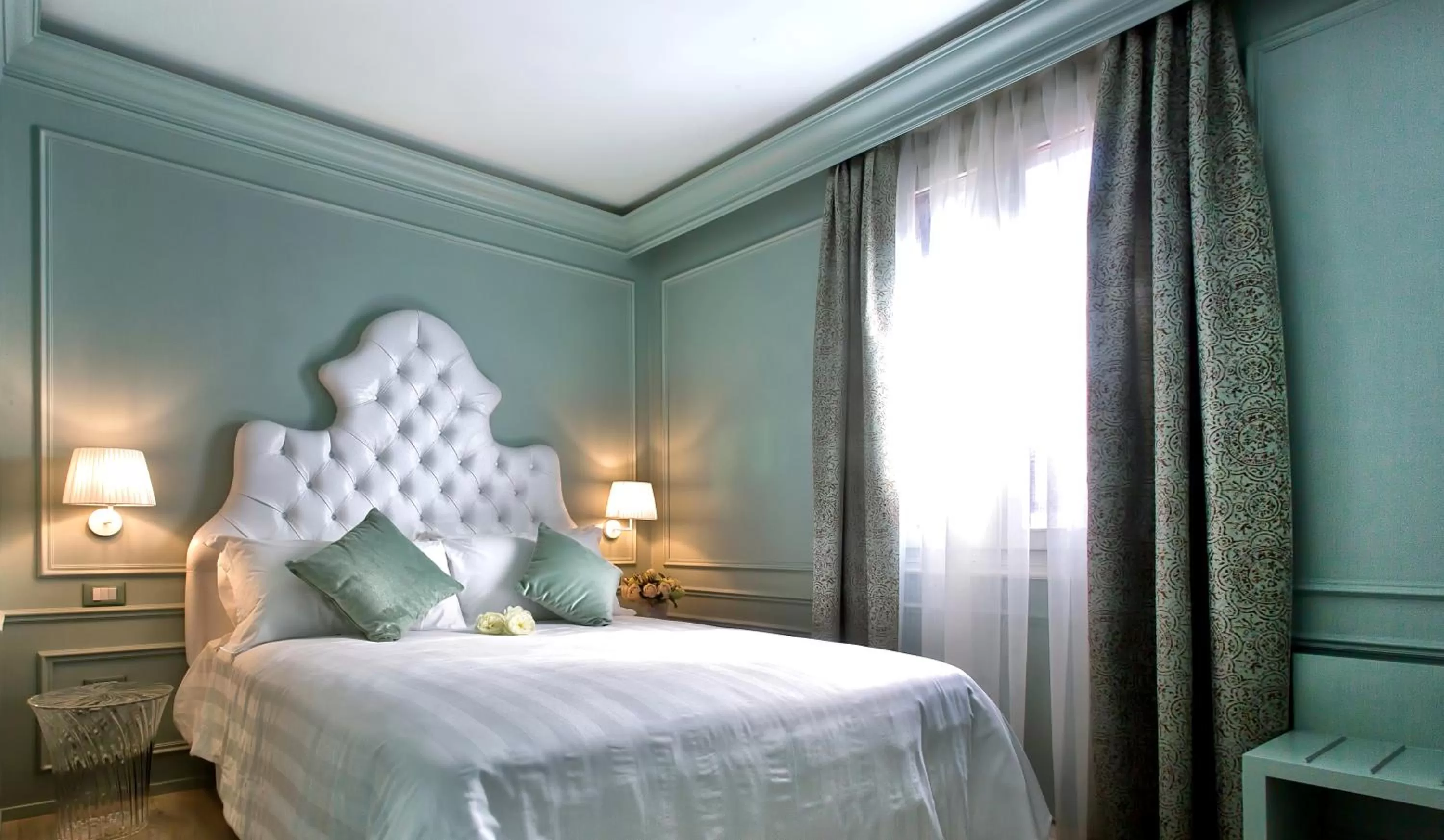 Bedroom, Bed in Aquamare, boutique b&b