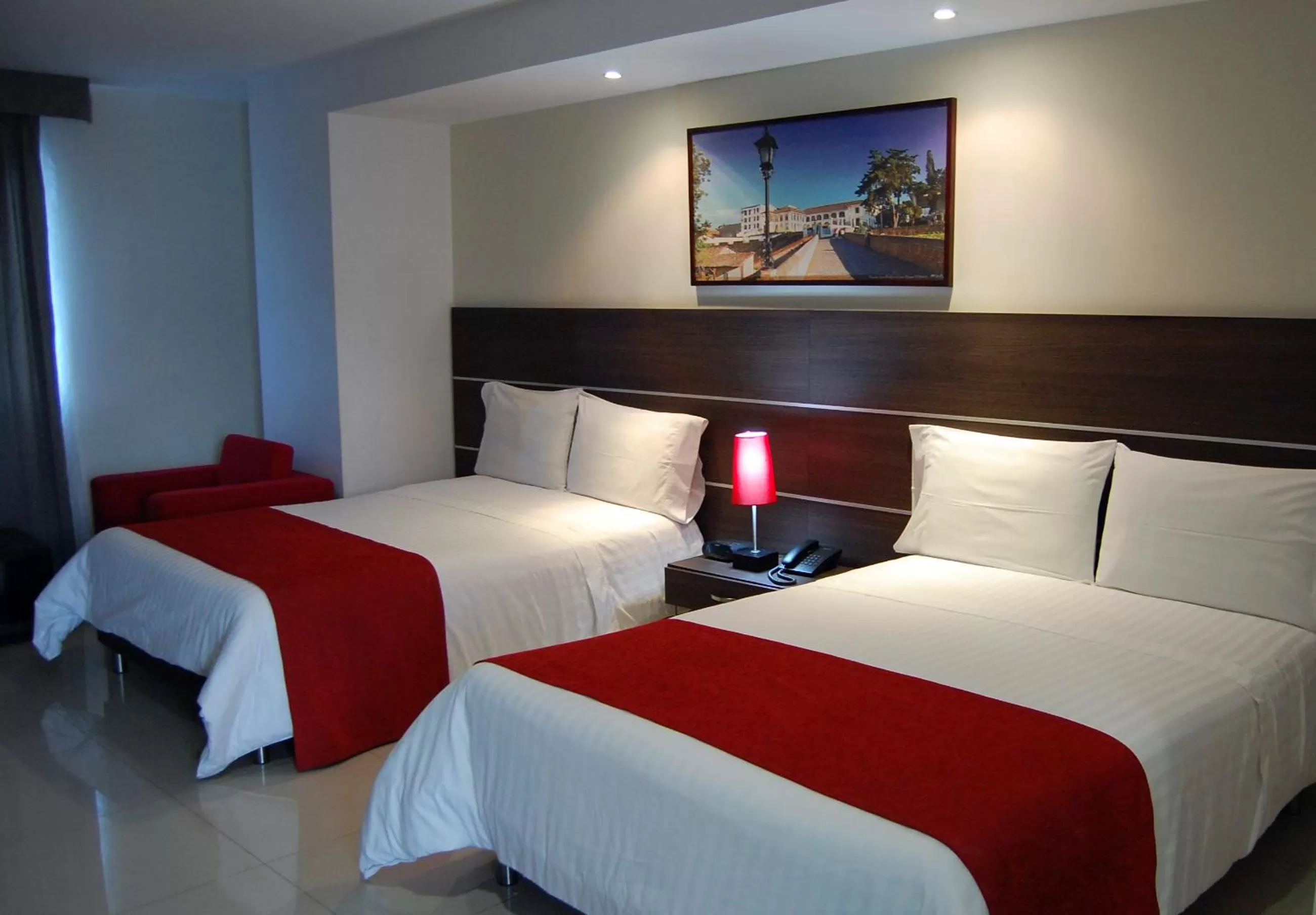 Bed in Hotel San Martin Popayan