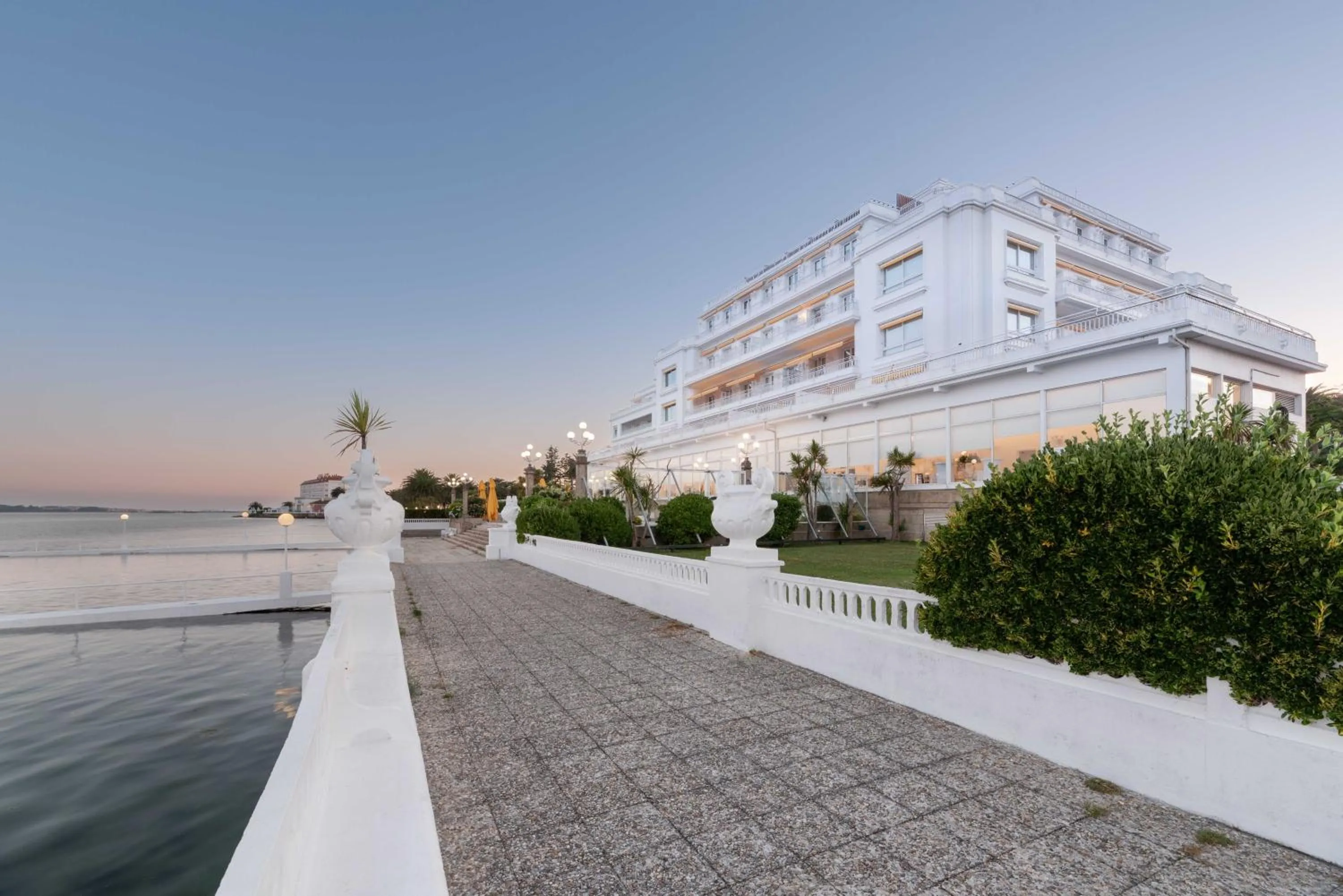 Property building in Eurostars Gran Hotel La Toja