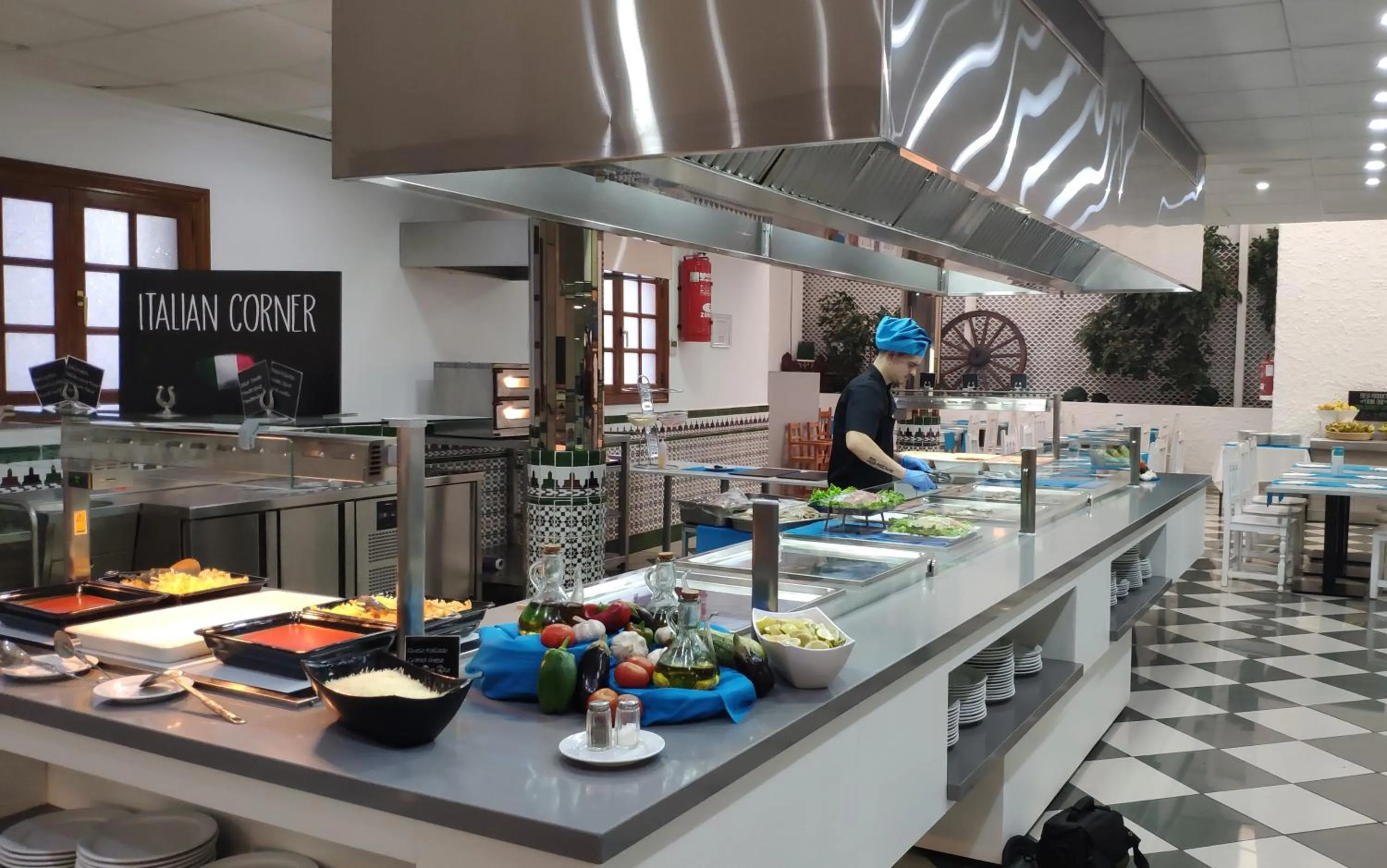 Restaurant/places to eat in Checkin Concordia Playa