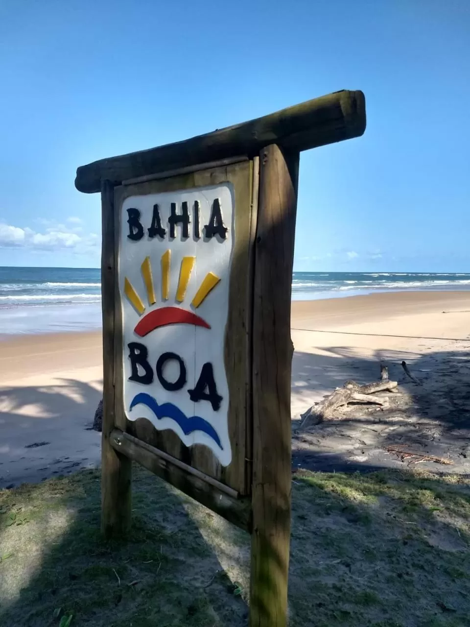 Property logo or sign, Beach in Pousada Bahia Boa