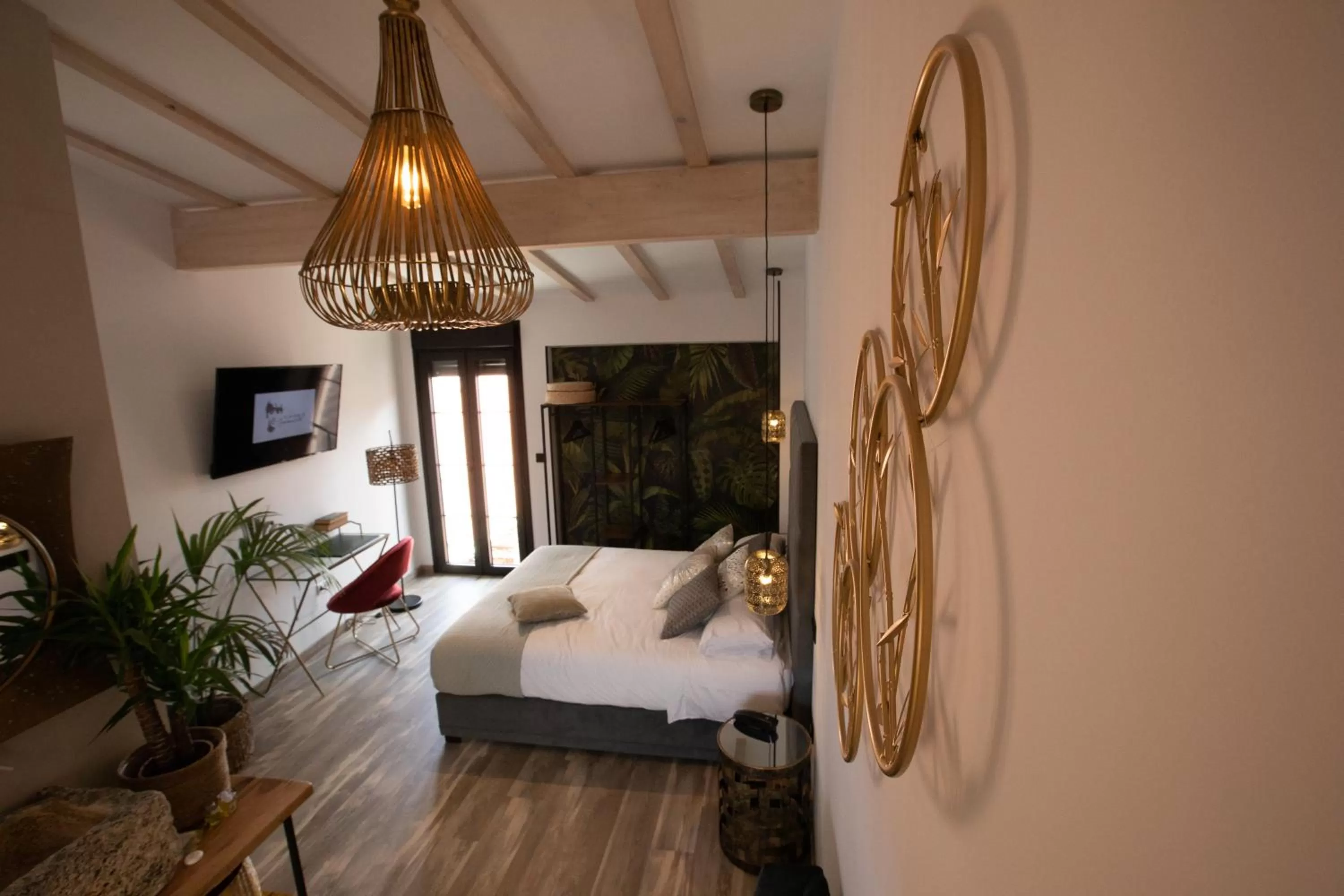 Photo of the whole room, Bed in la posada de consuelito