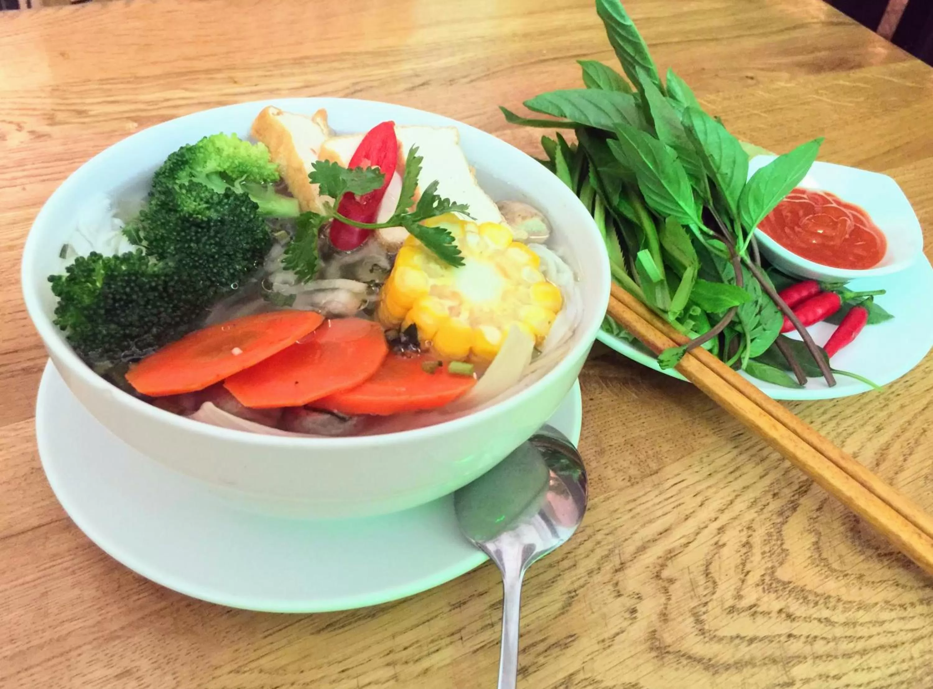 Breakfast in Na Nue Hotel