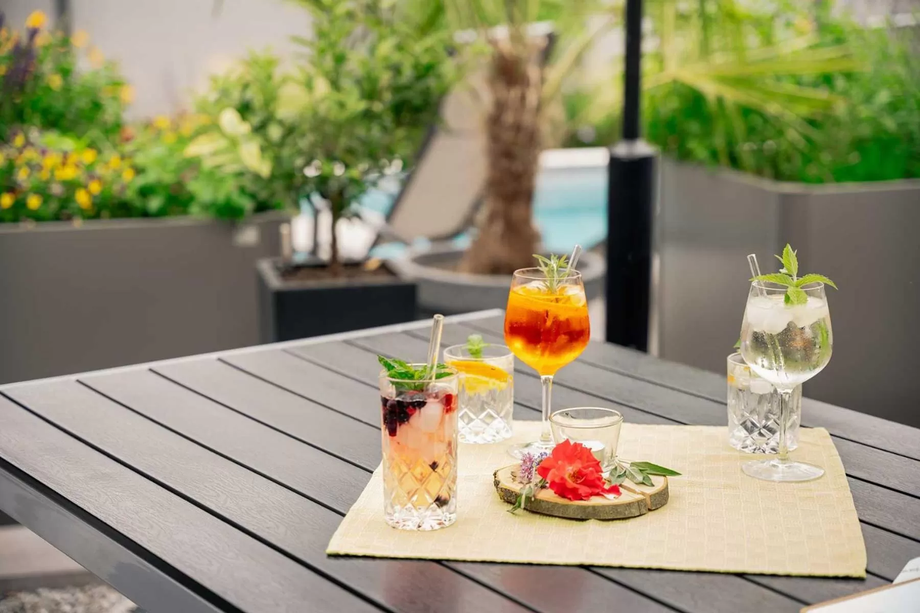 Patio, Restaurant/Places to Eat in Hotel Park Cafe Reichl