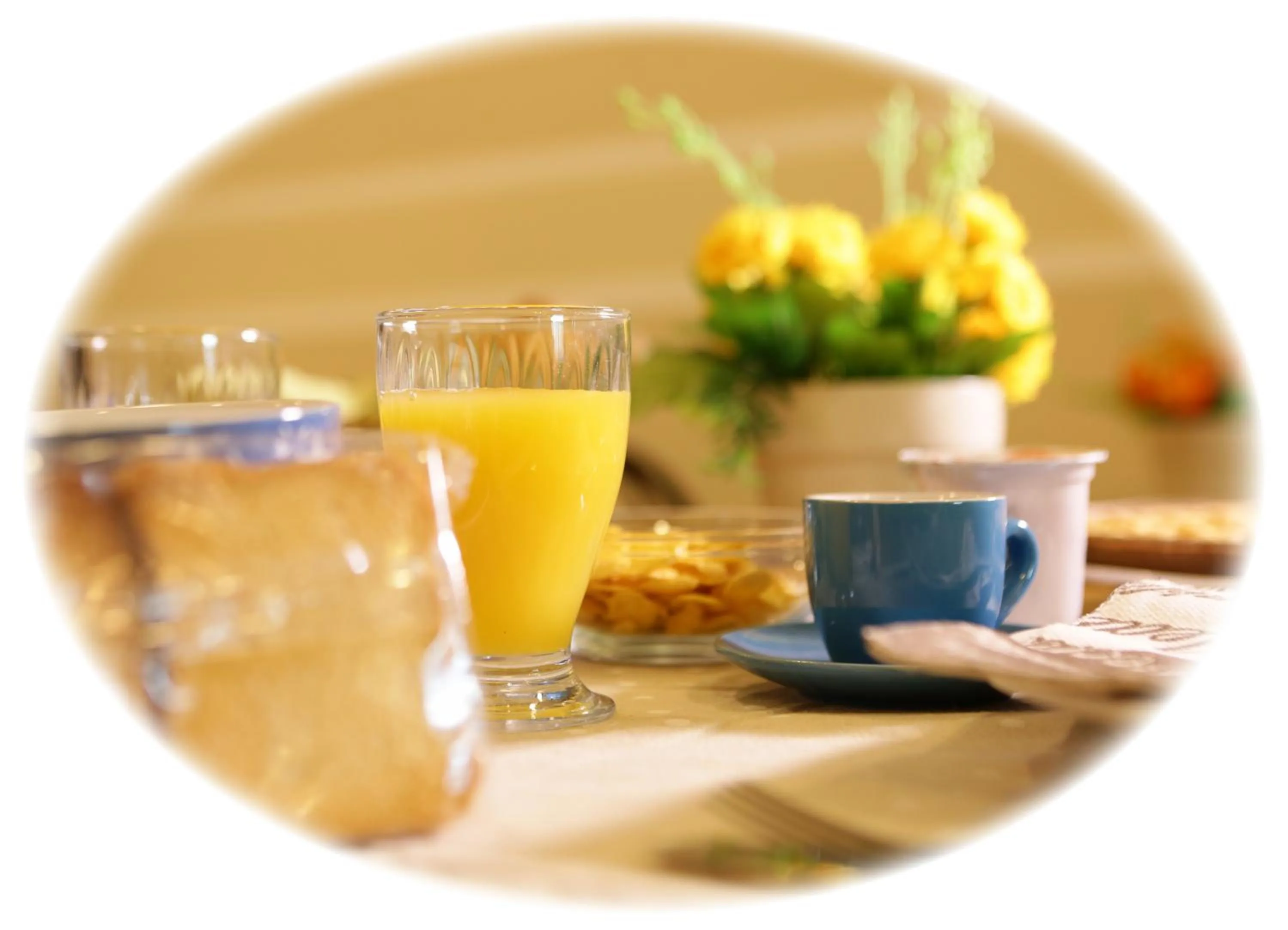 Buffet breakfast in Hotel Il Quadrifoglio